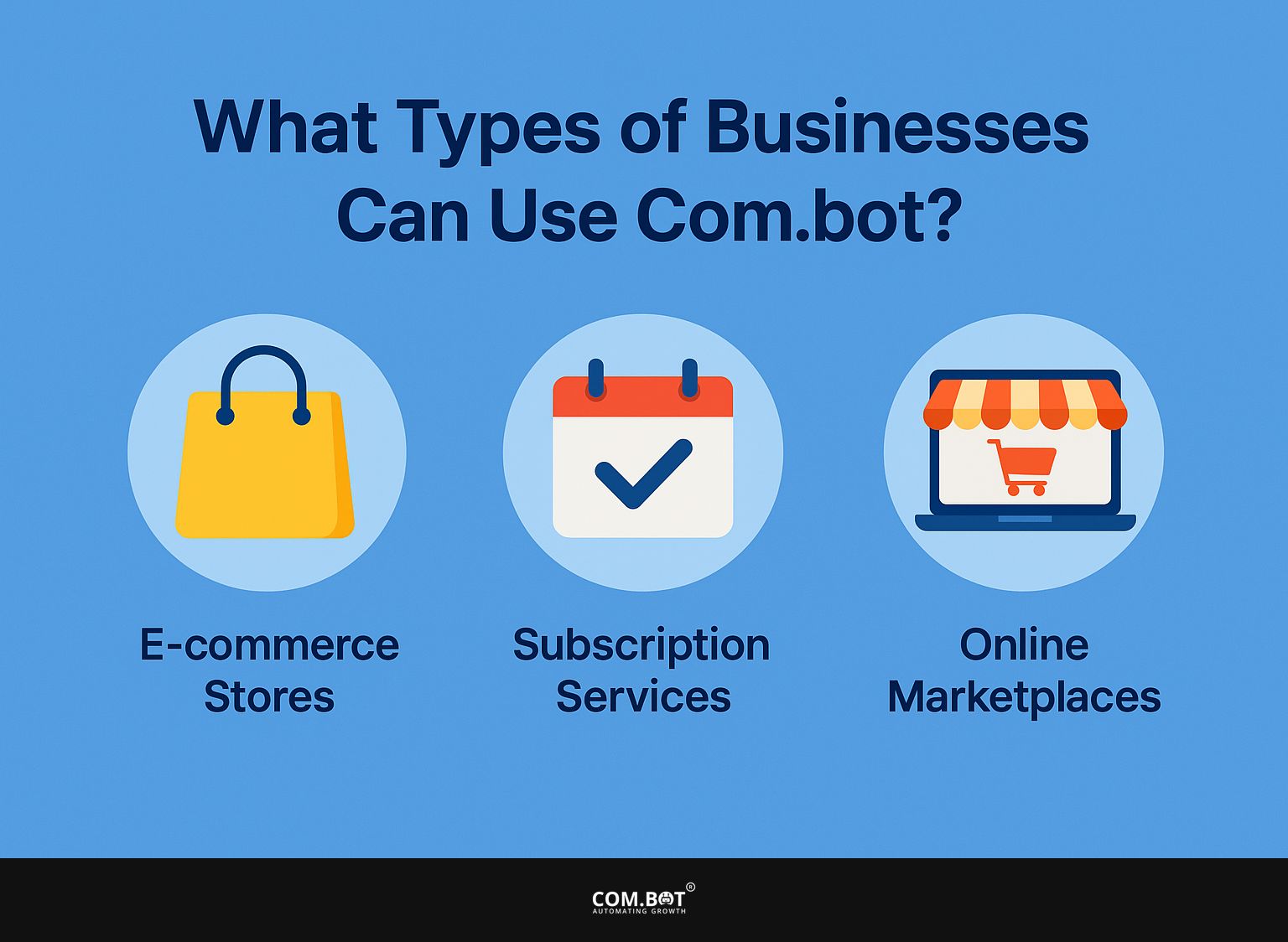 What Types of Businesses Can Use Com.bot?