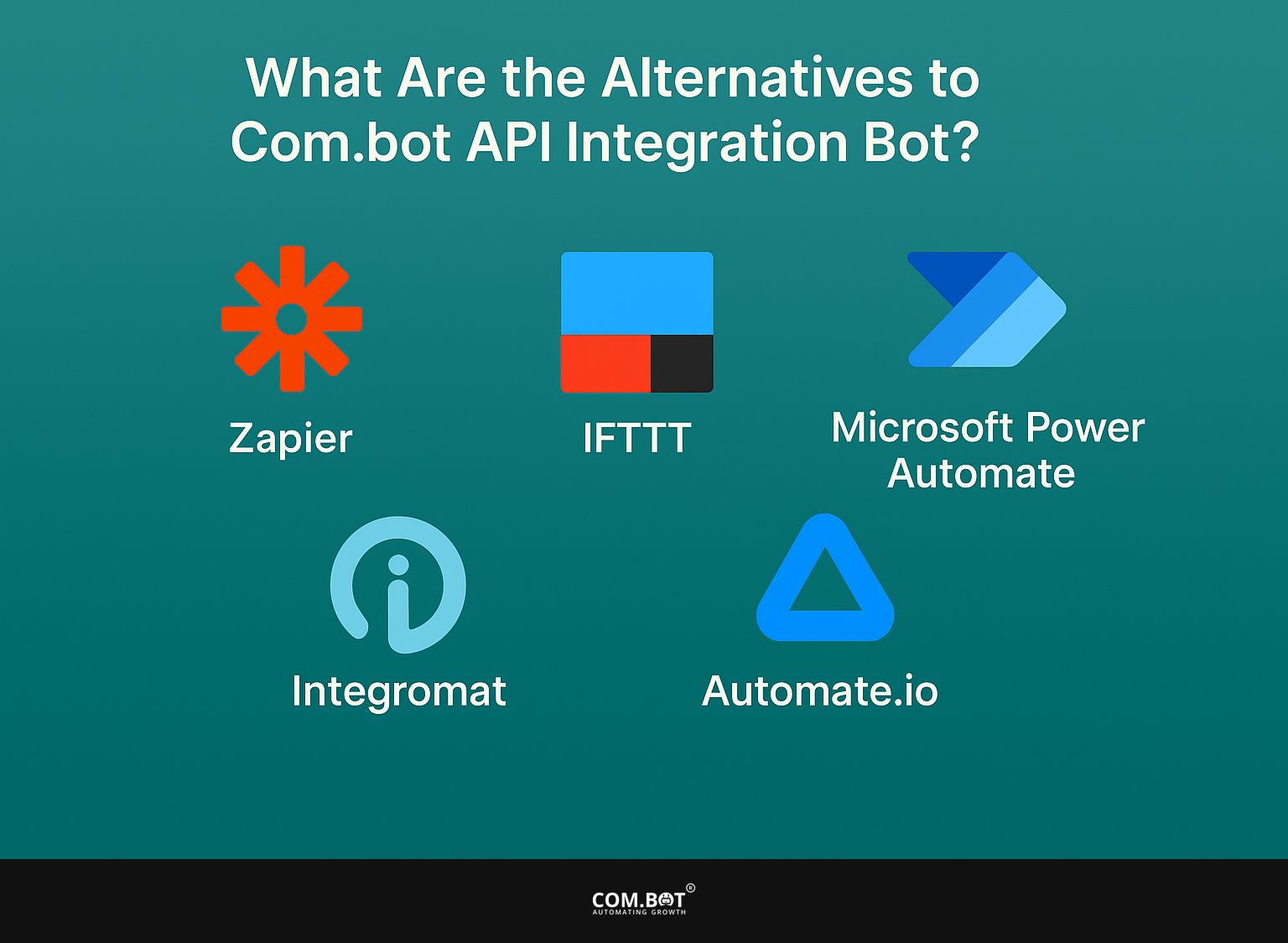 What are the Alternatives to Com.bot API Integration Bot?