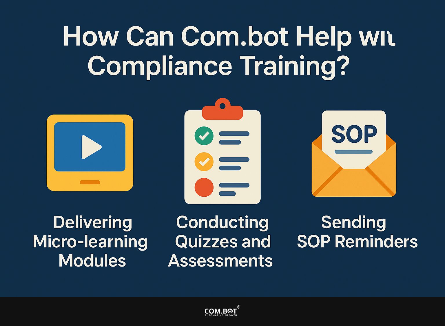 How Can Com.bot Help with Compliance Training?