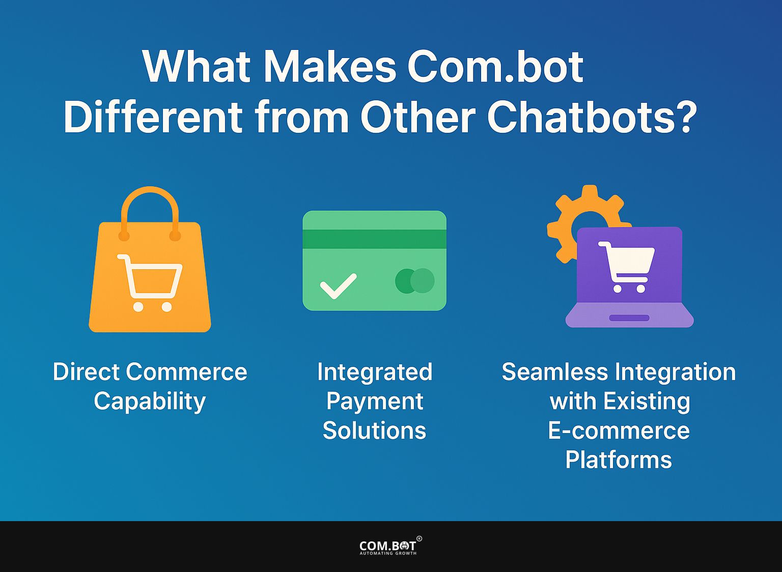 What Makes Com.bot Different from Other Chatbots?