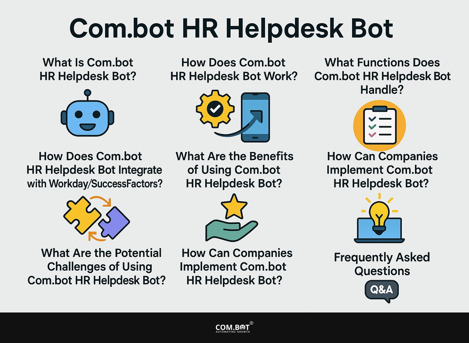 Com.bot HR Helpdesk Bot