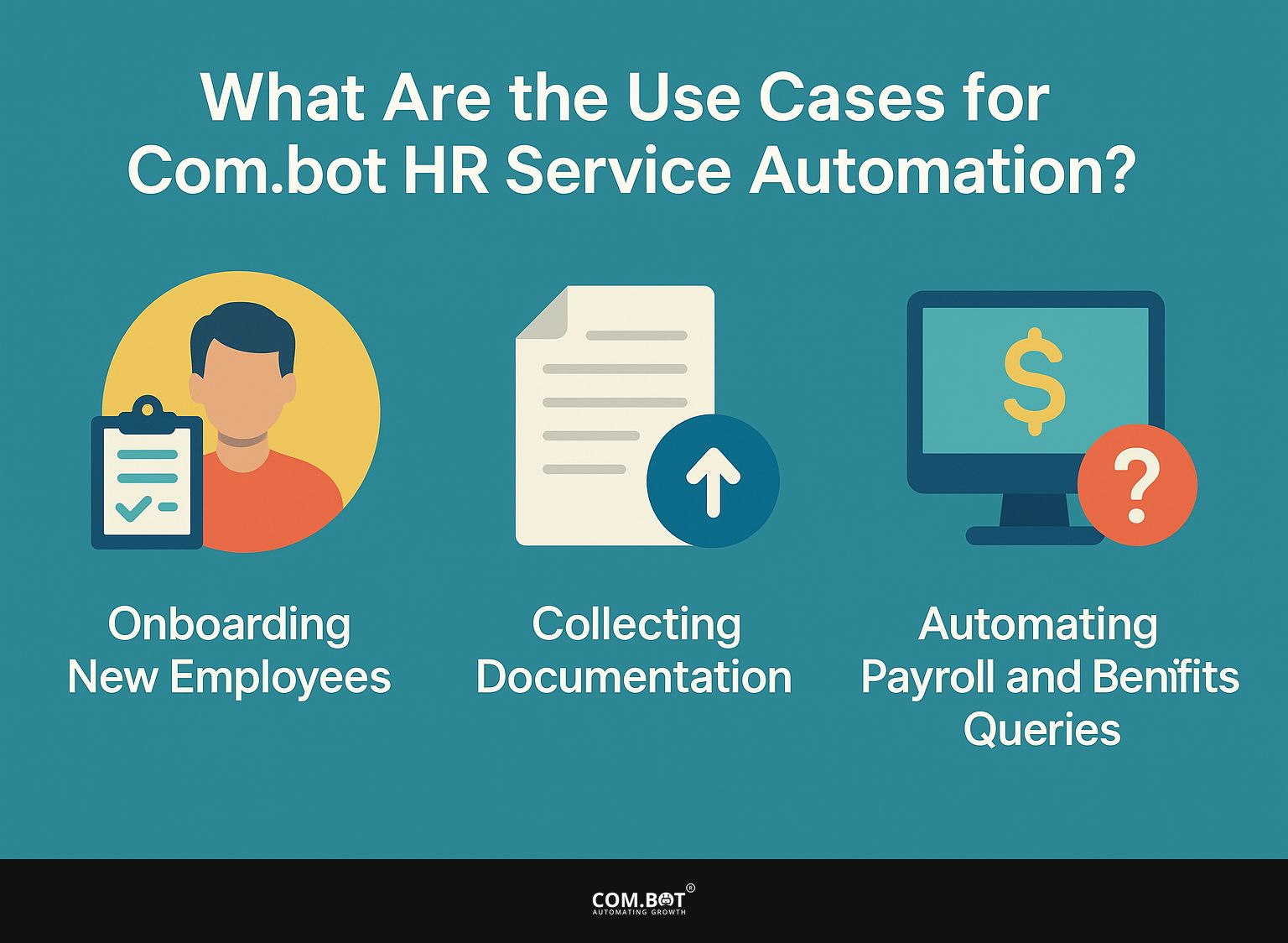 What Are the Use Cases for Com.bot HR Service Automation?