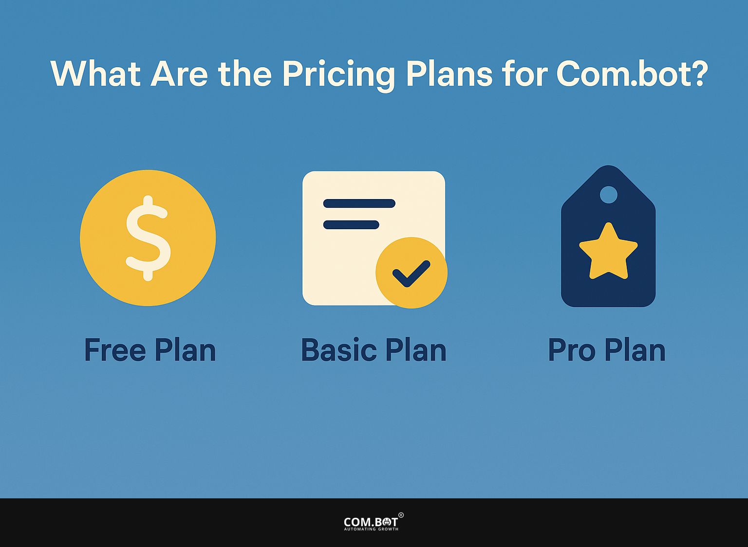 What Are the Pricing Plans for Com.bot?