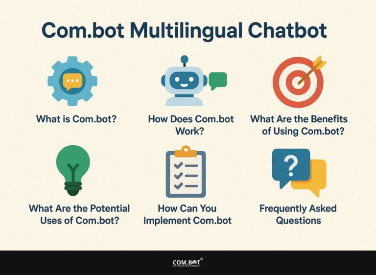 Com.bot Multilingual Chatbot
