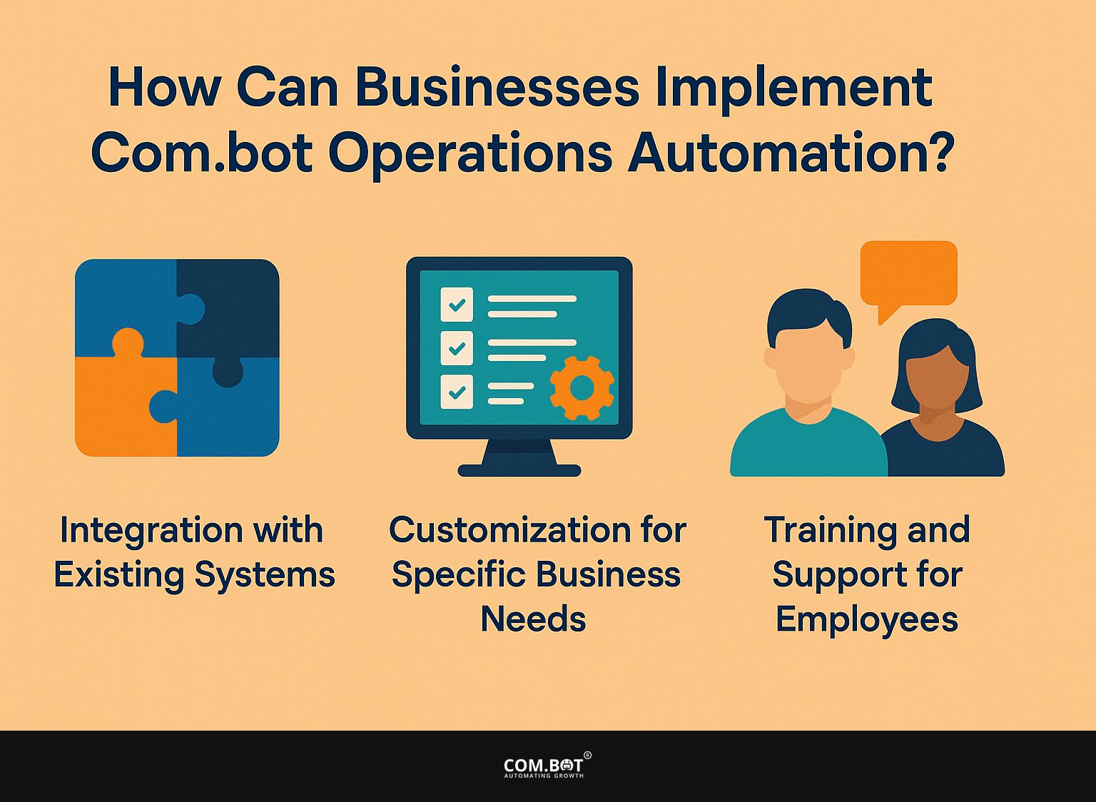 How Can Businesses Implement Com.bot Operations Stock Automation?