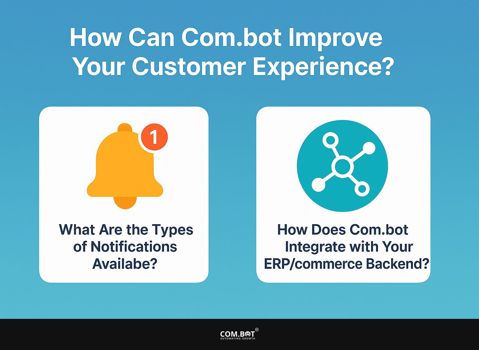 How Can Com.bot Improve Your Customer Experience?