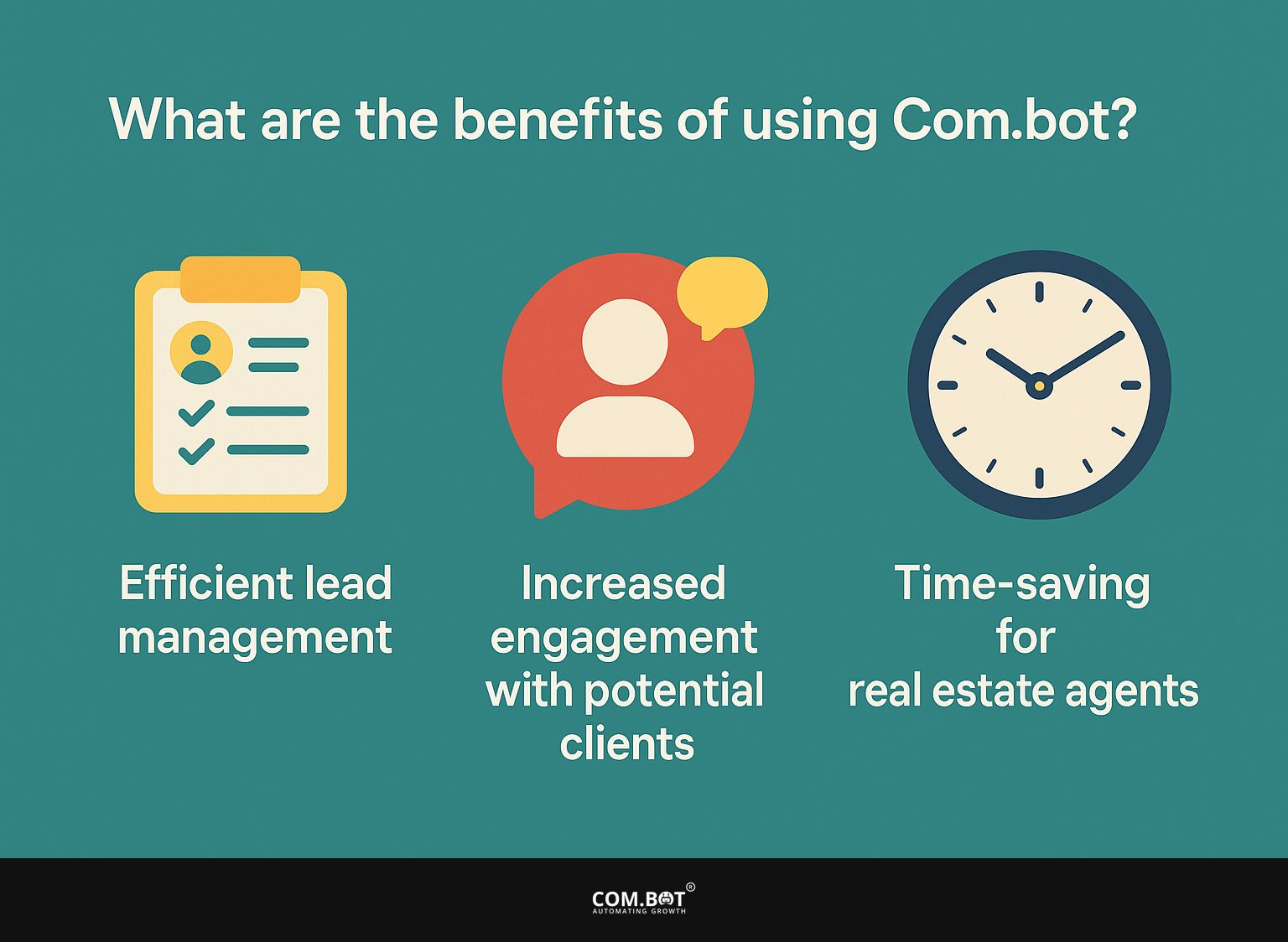 What are the benefits of using Com.bot?