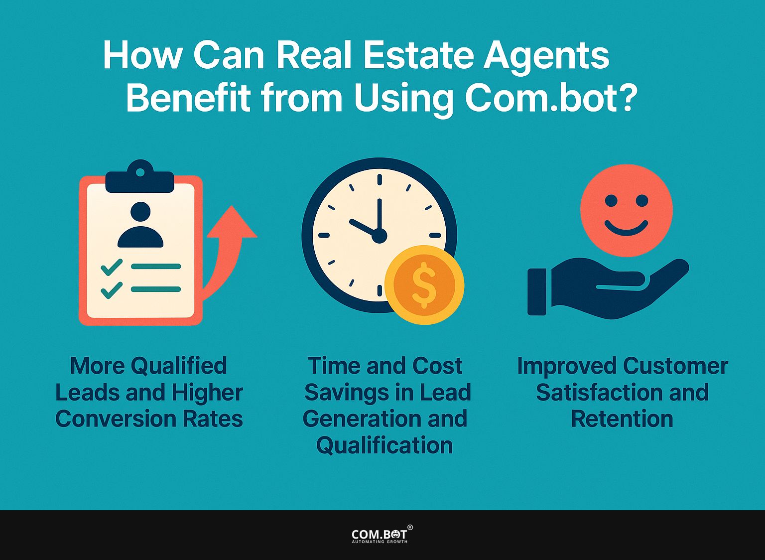 How Can Real Estate Agents Benefit from Using Com.bot?