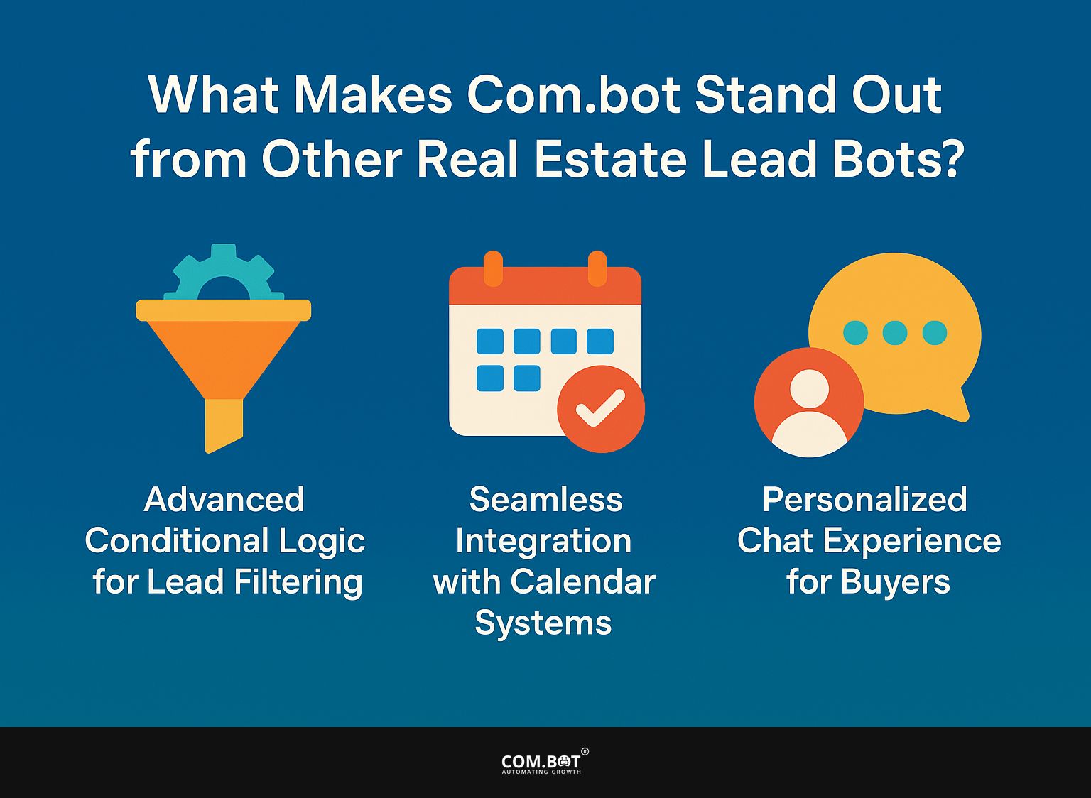 What Makes Com.bot Stand Out from Other Real Estate Lead Bots?