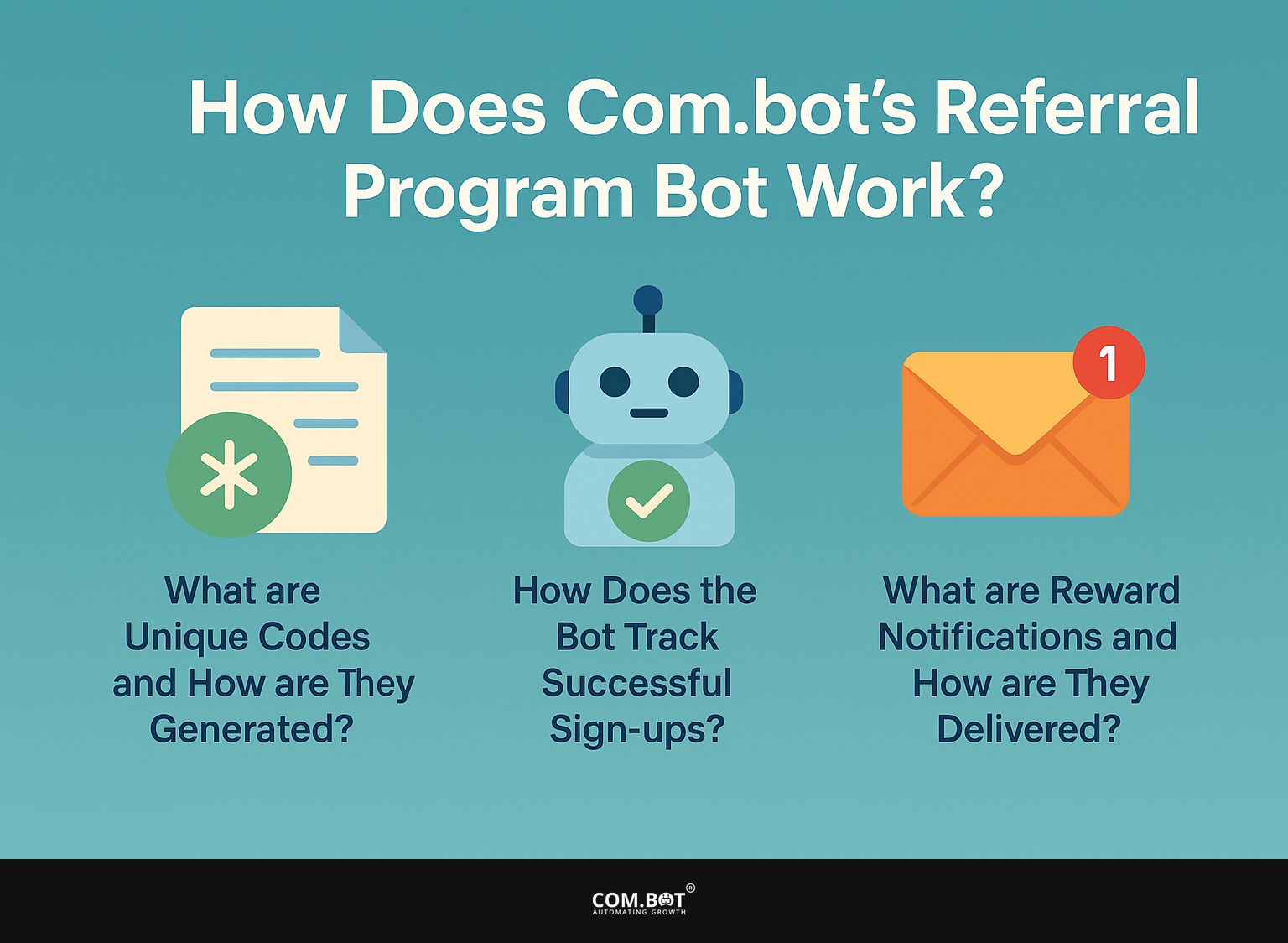 How Does Com.bot's Referral Program Bot Work?