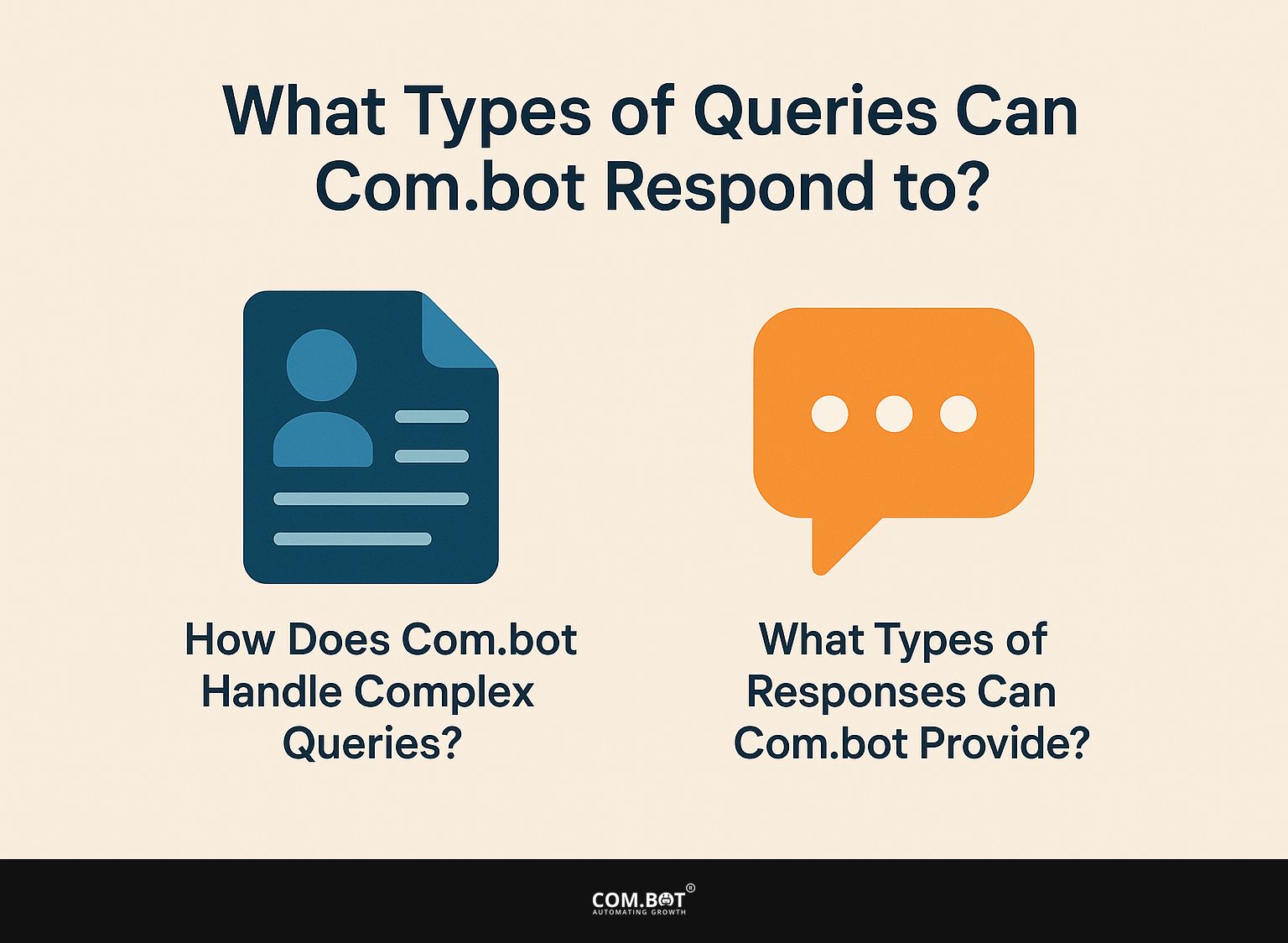 What Types of Queries Can Com.bot Respond to?