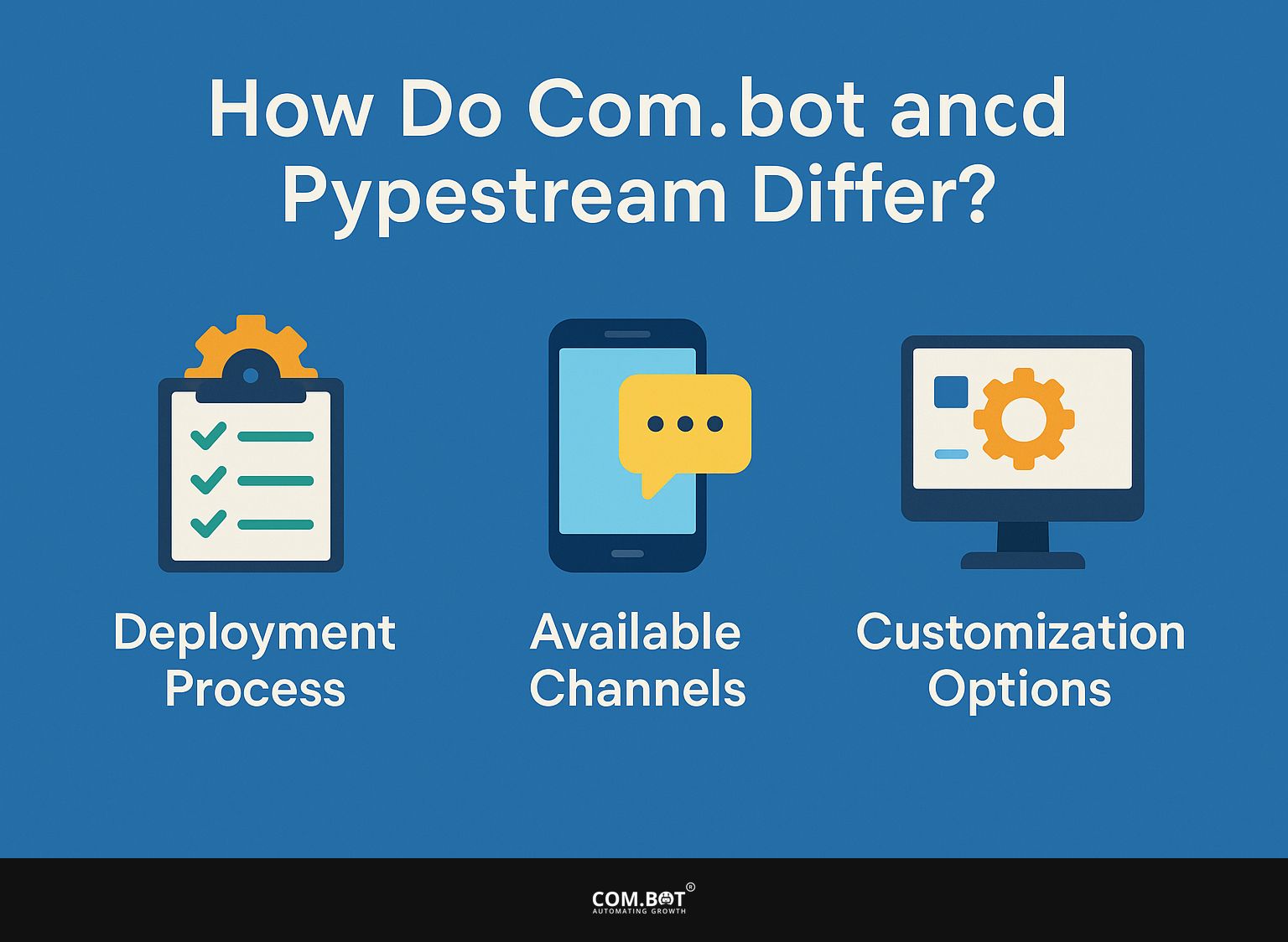 How Do Com.bot and Pypestream Differ?