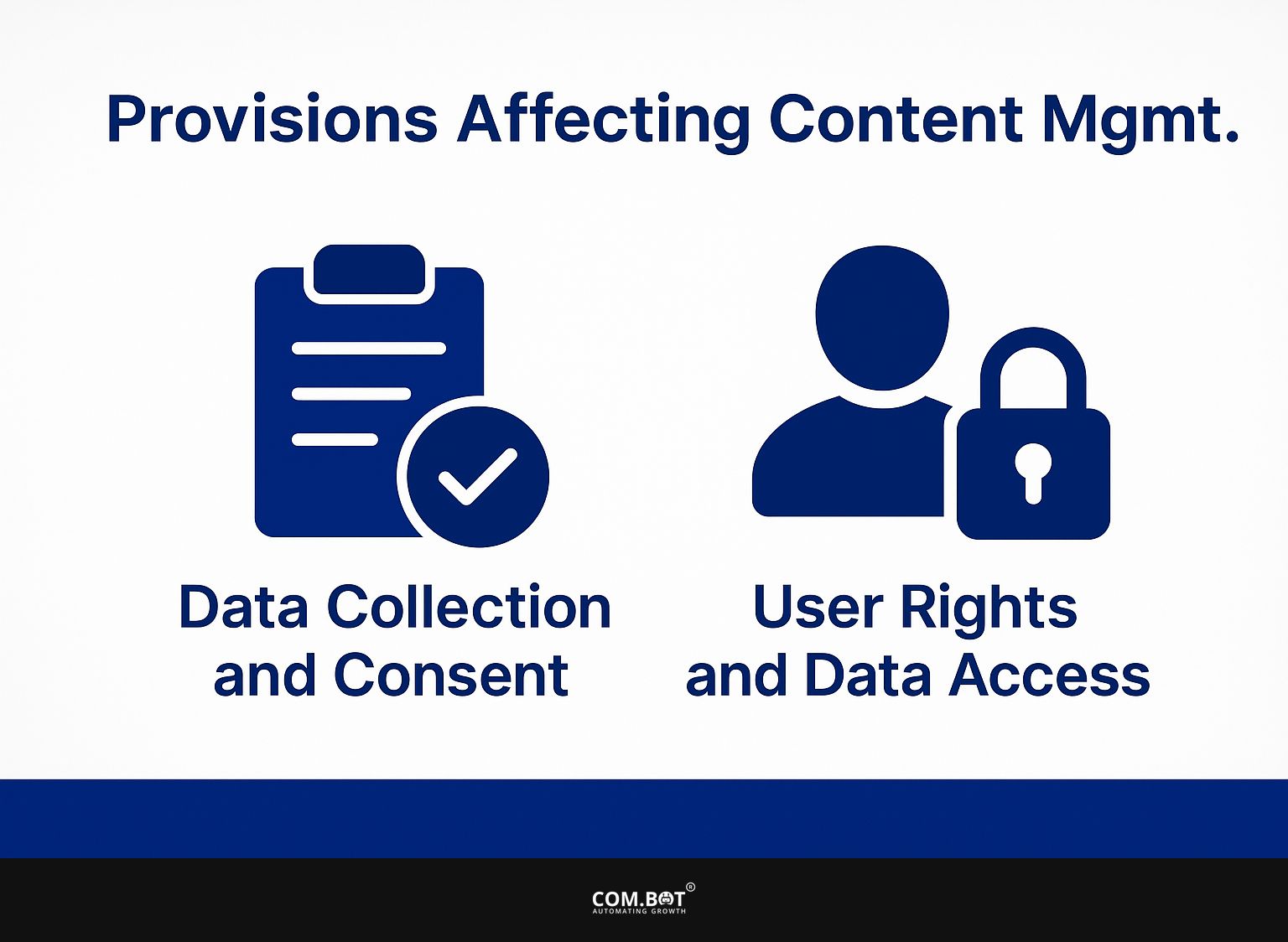 Provisions Affecting Content Management