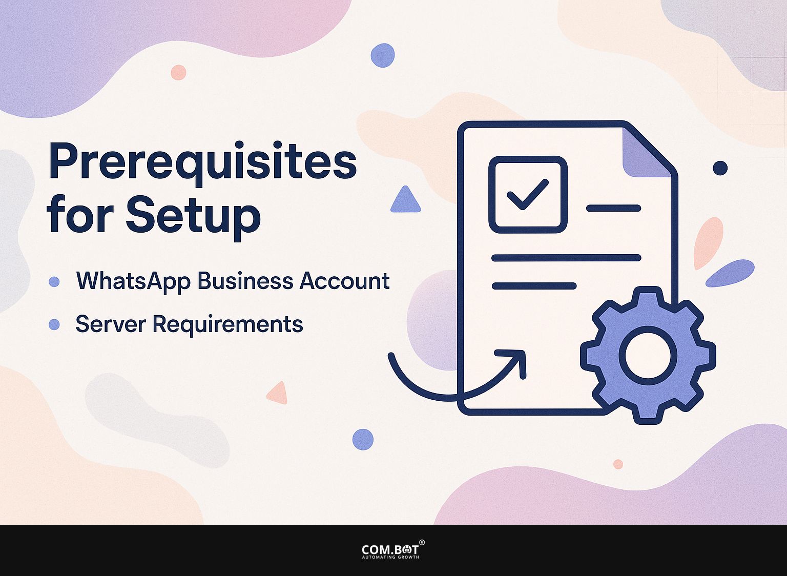 Prerequisites for Setup