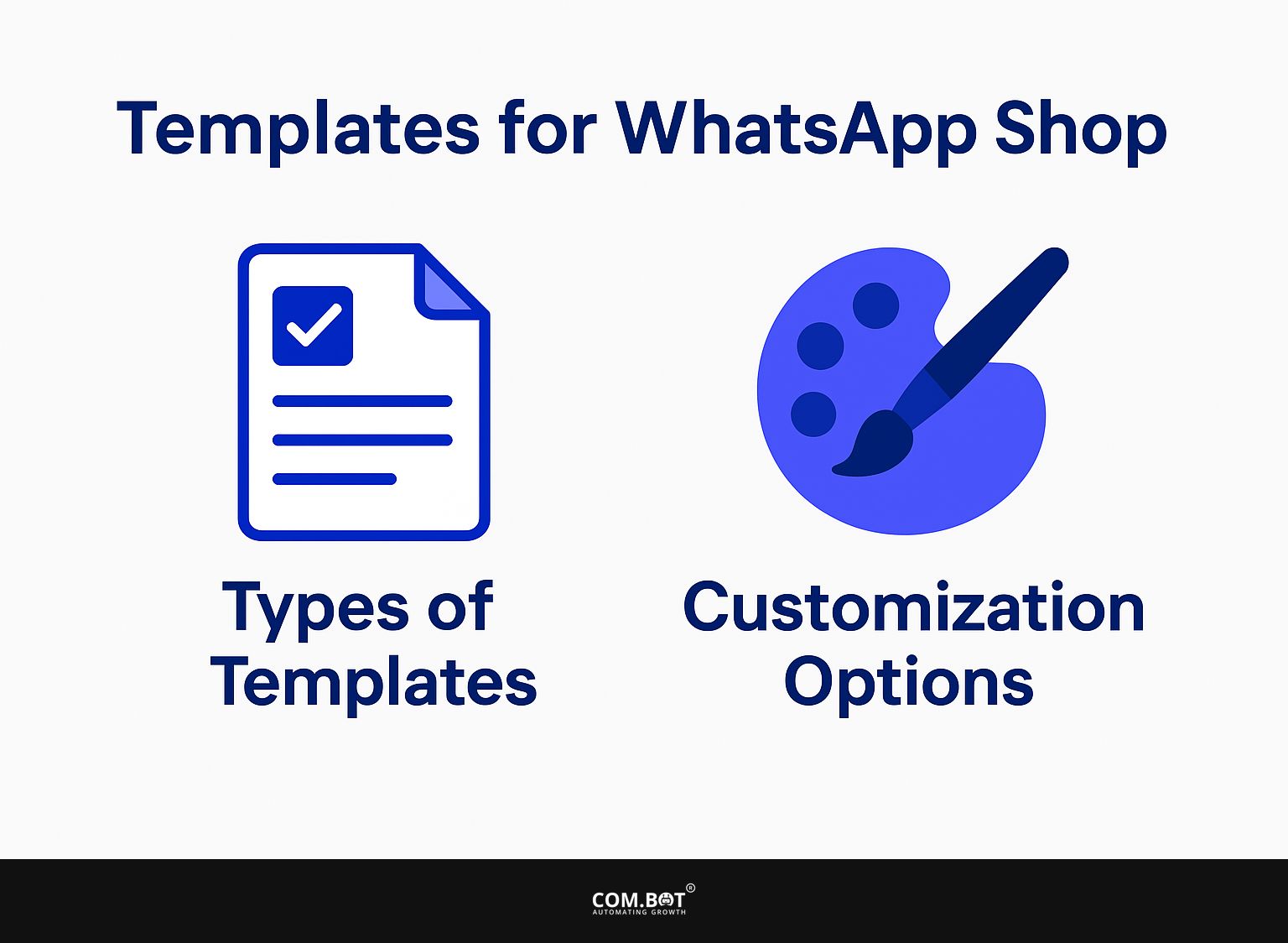 Templates for WhatsApp Shop