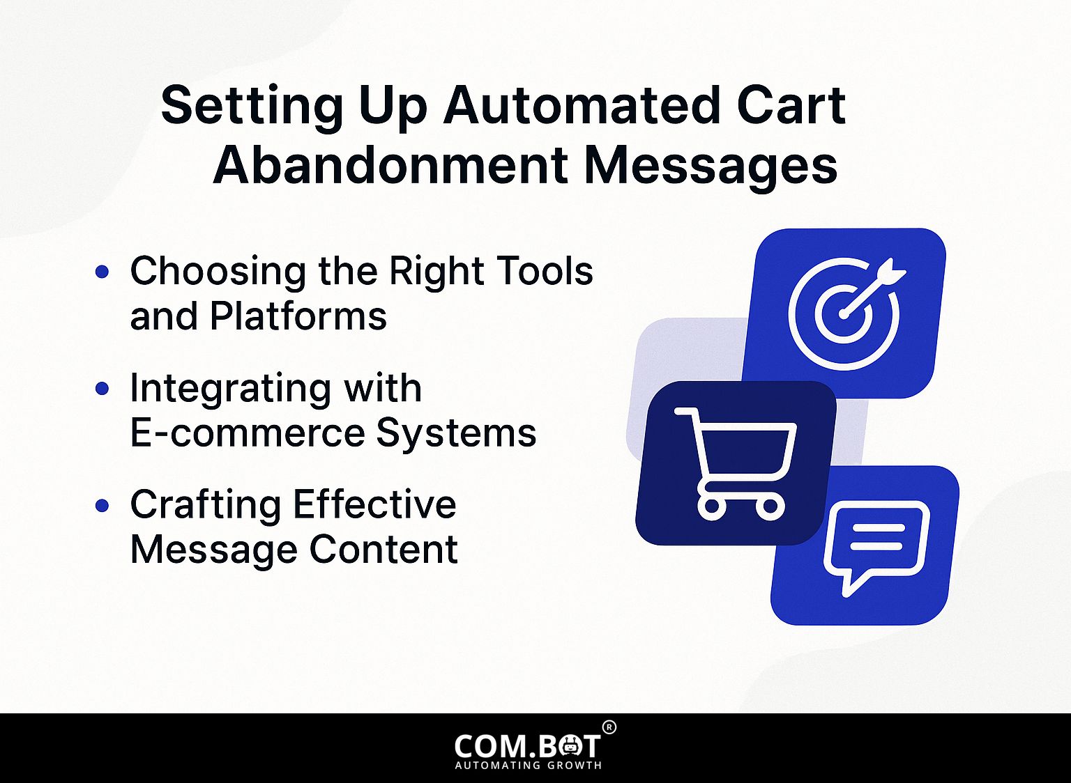 Setting Up Automated Cart Abandonment Messages