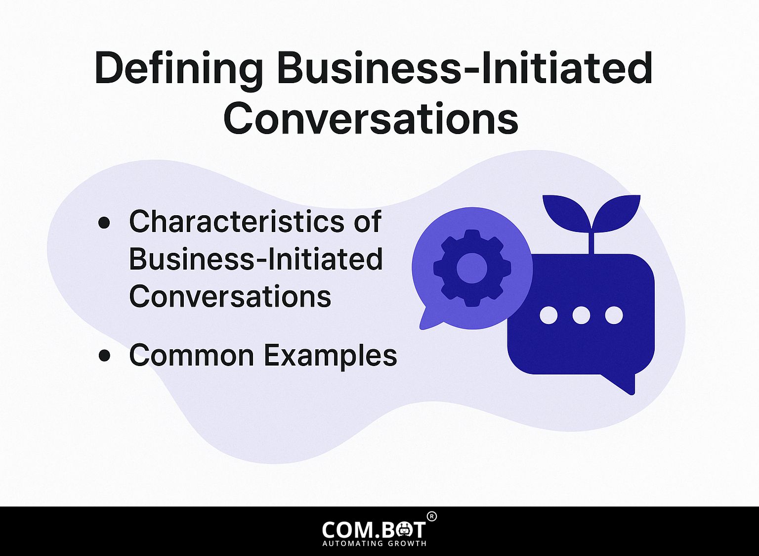 Defining Business-Initiated Conversations