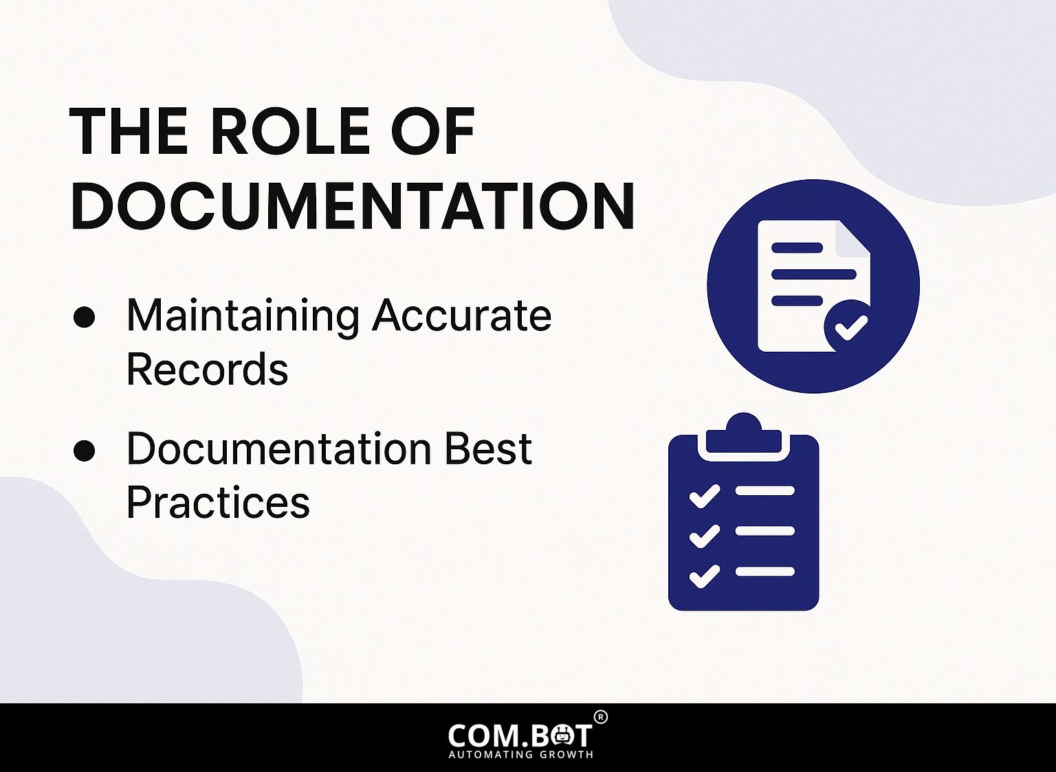 The Role of Documentation