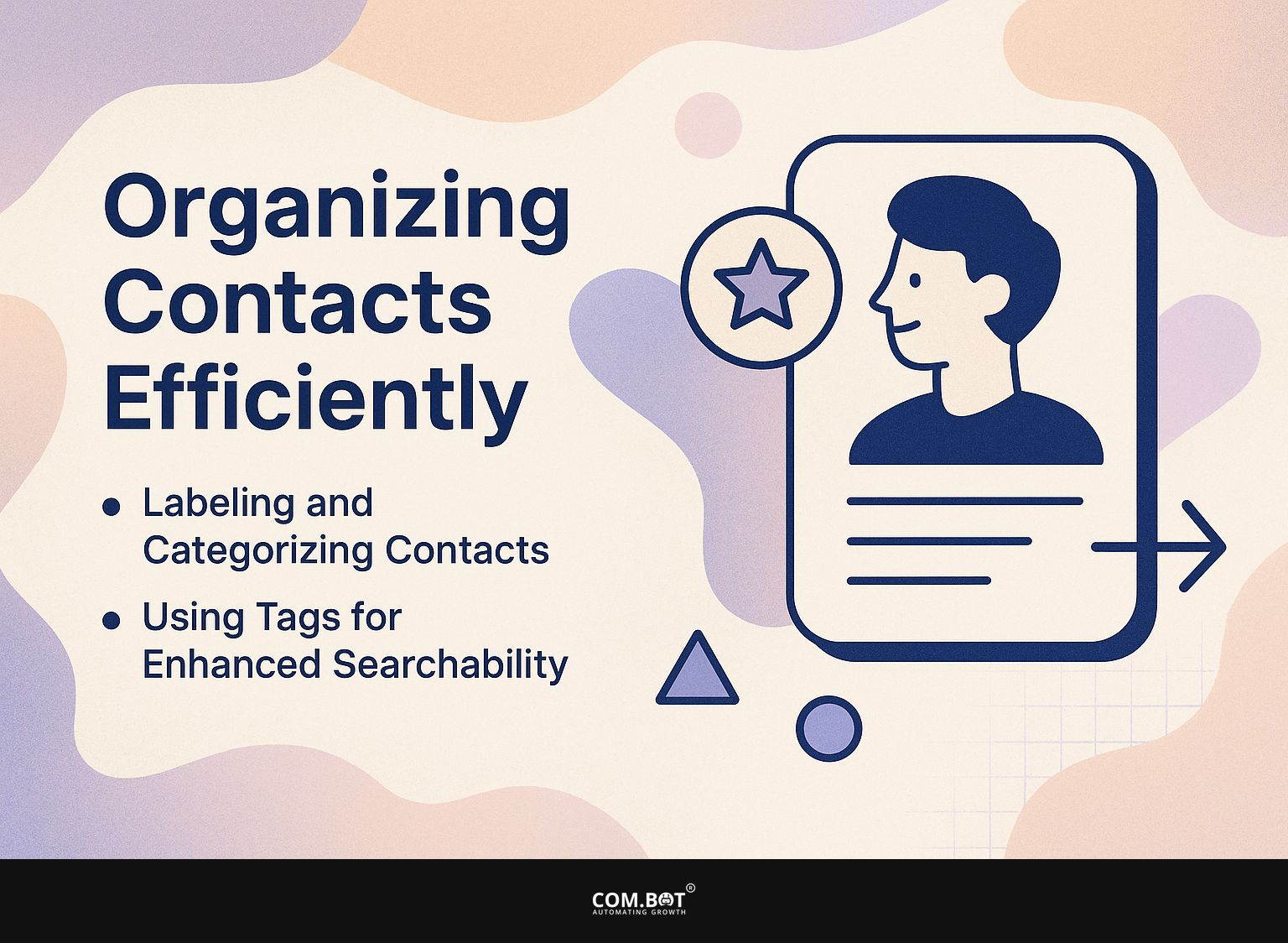 Organizing Contacts Efficiently