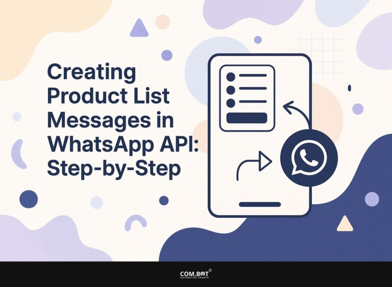 Creating Product List Messages in WhatsApp API: Step-by-Step