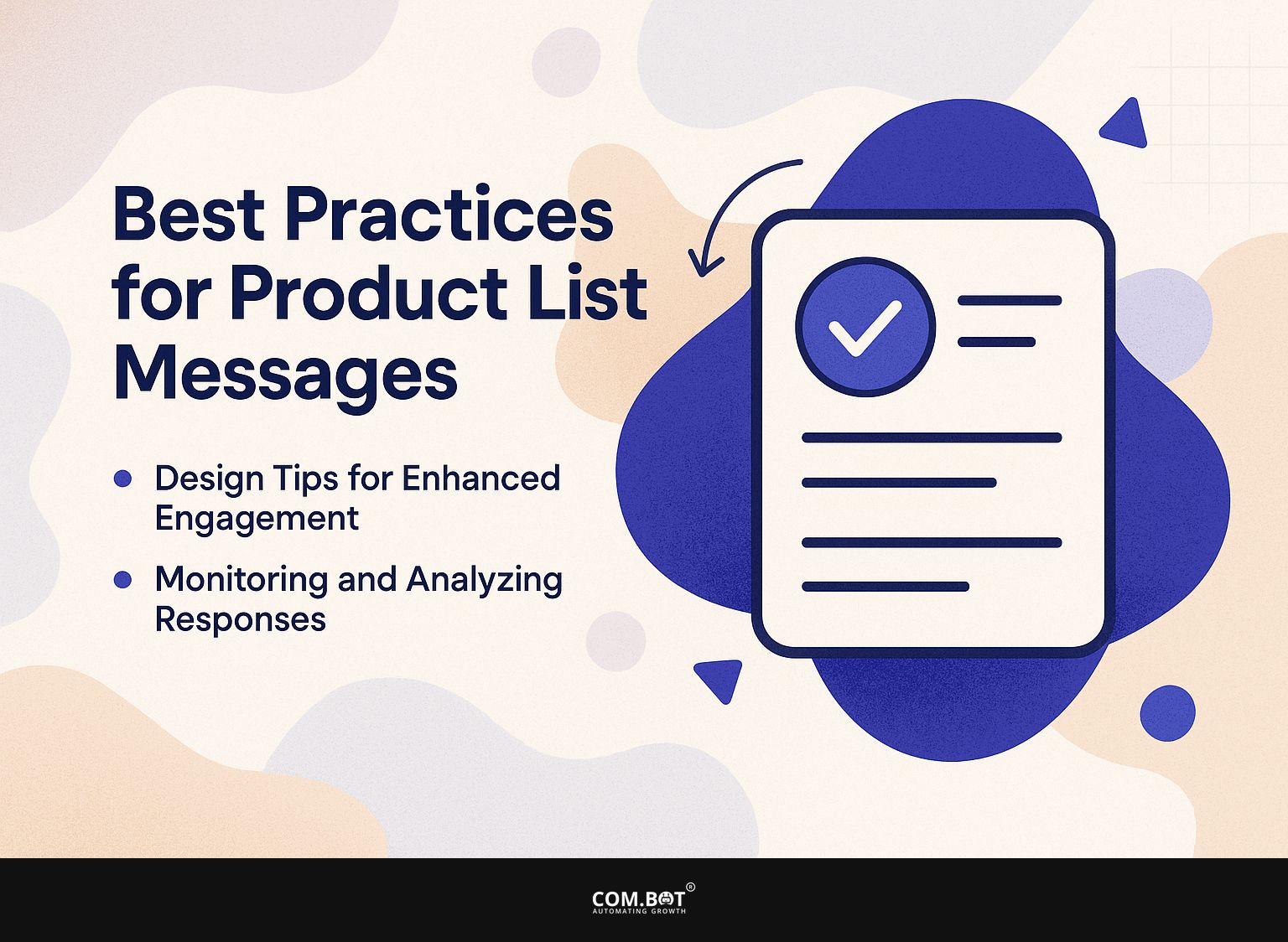 Best Practices for Product List Messages