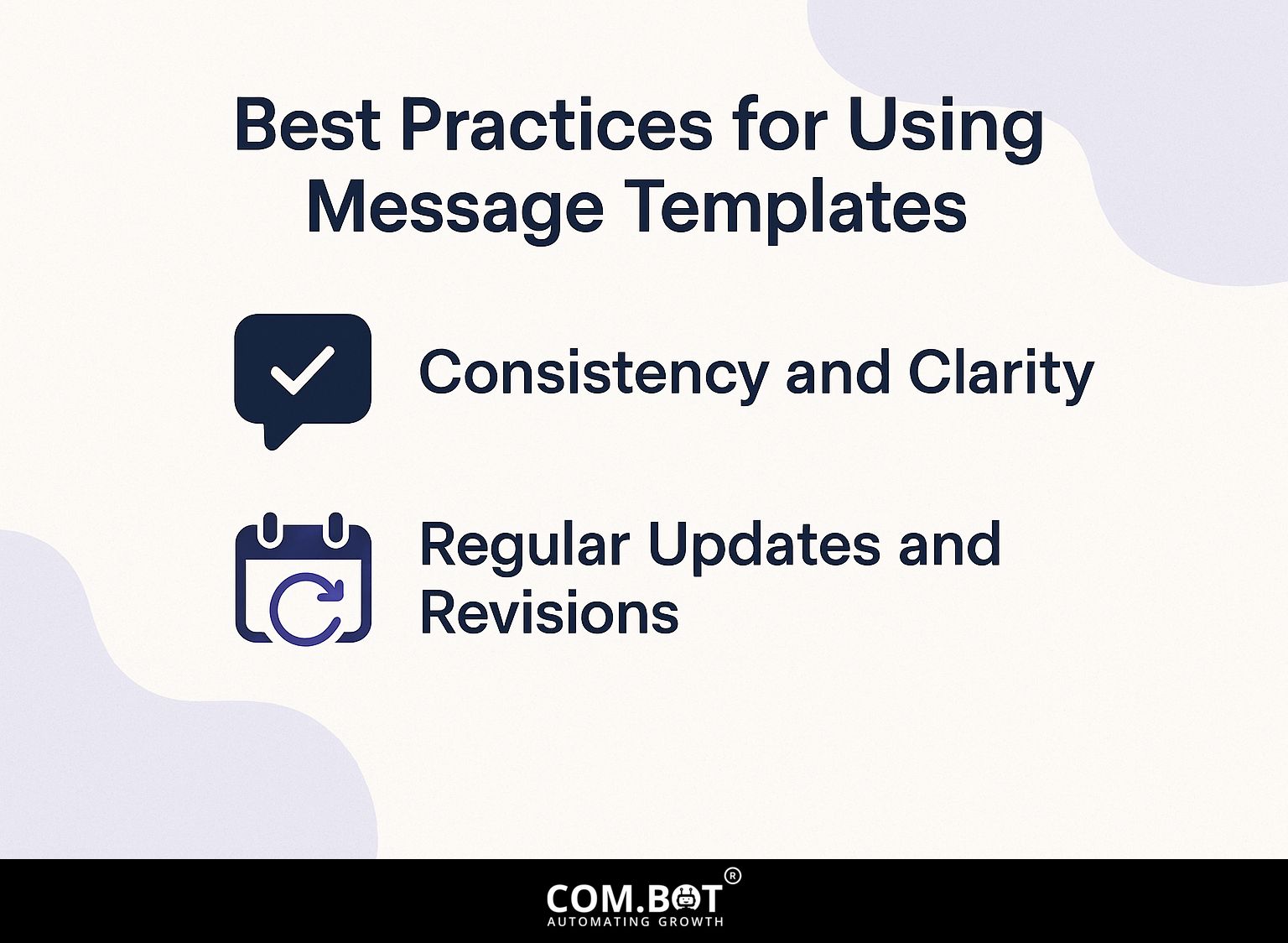 Best Practices for Using Message Templates