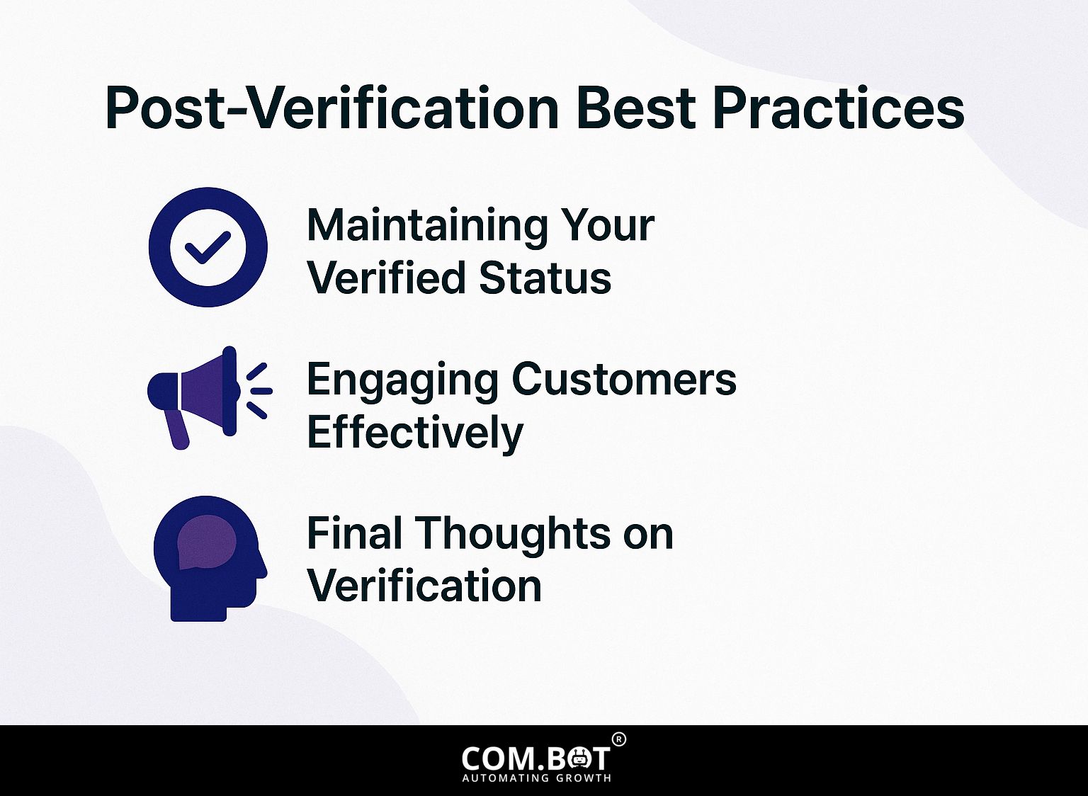 Post-Verification Best Practices