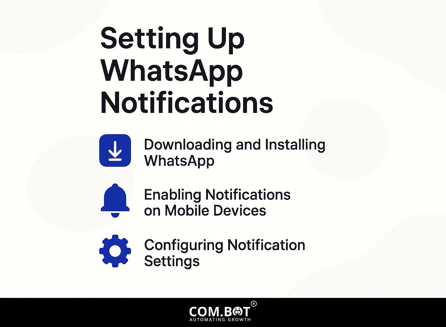 Setting Up WhatsApp Notifications