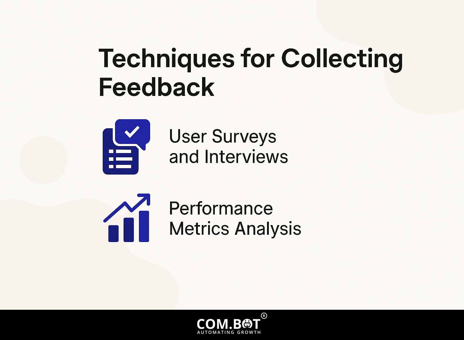 Techniques for Collecting Feedback