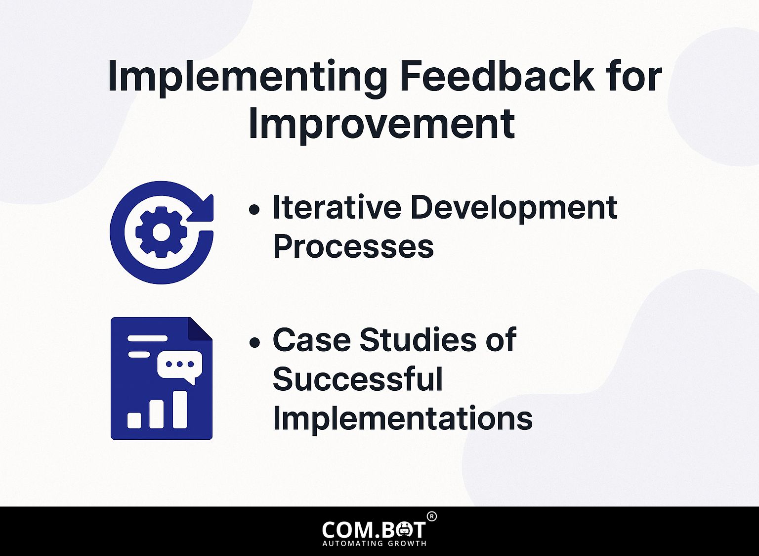 Implementing Feedback for Improvement