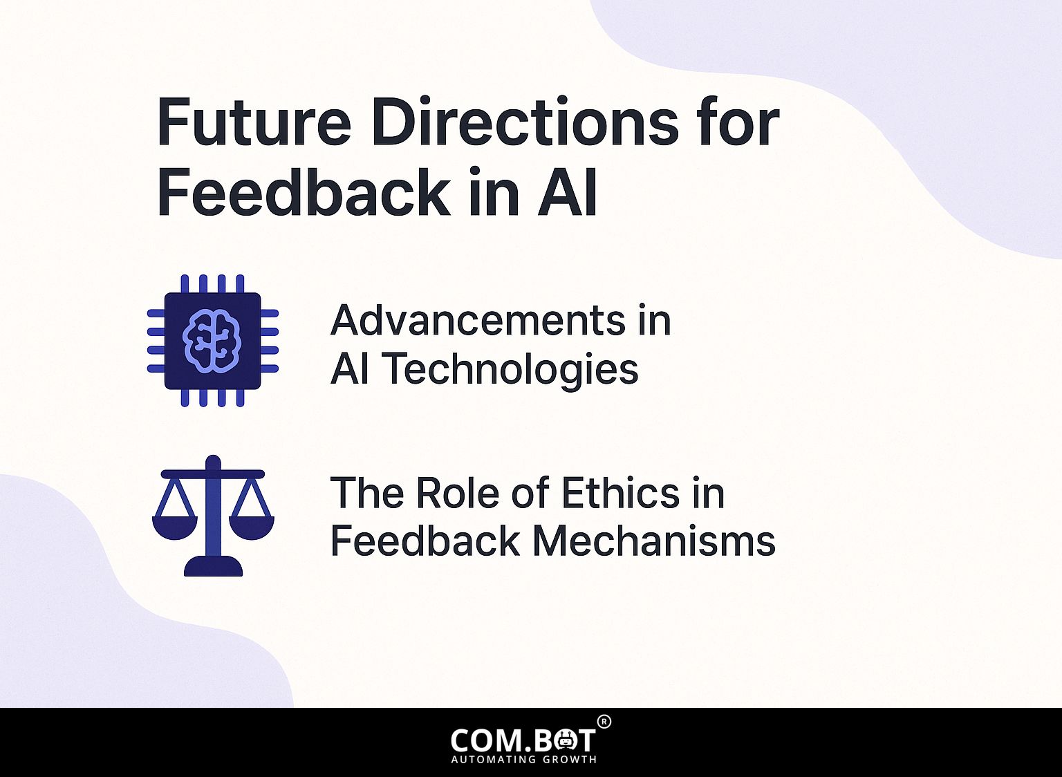 Future Directions for Feedback in AI