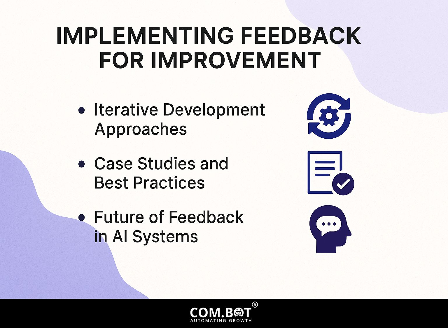 Implementing Feedback for Improvement