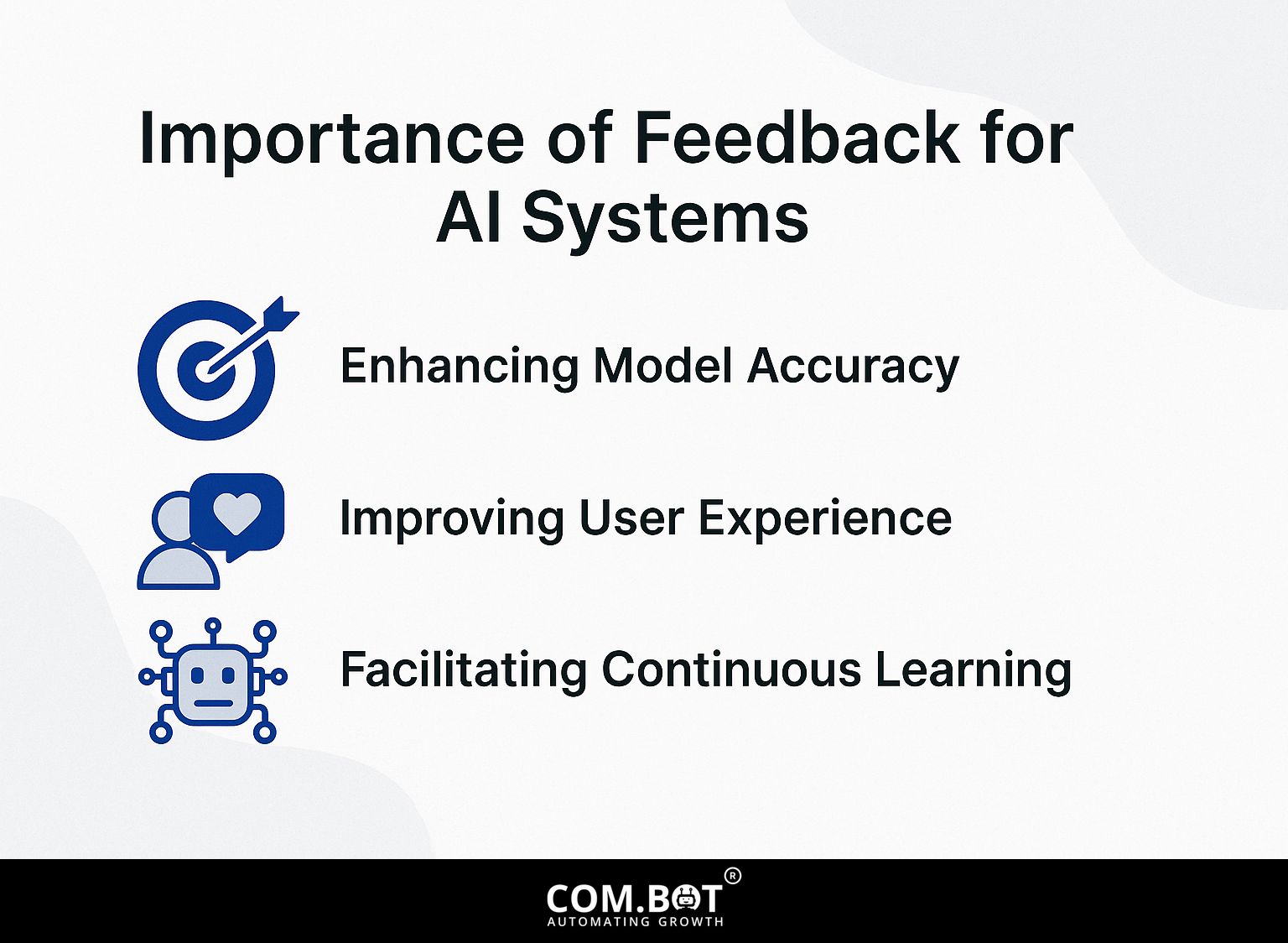 Importance of Feedback for AI Systems