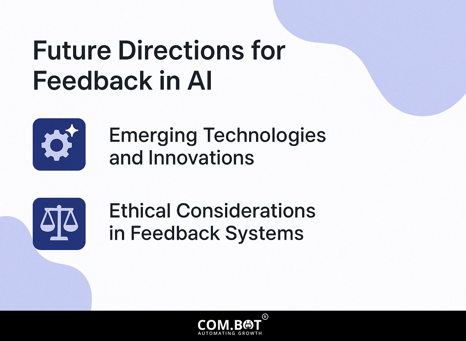 Future Directions for Feedback in AI
