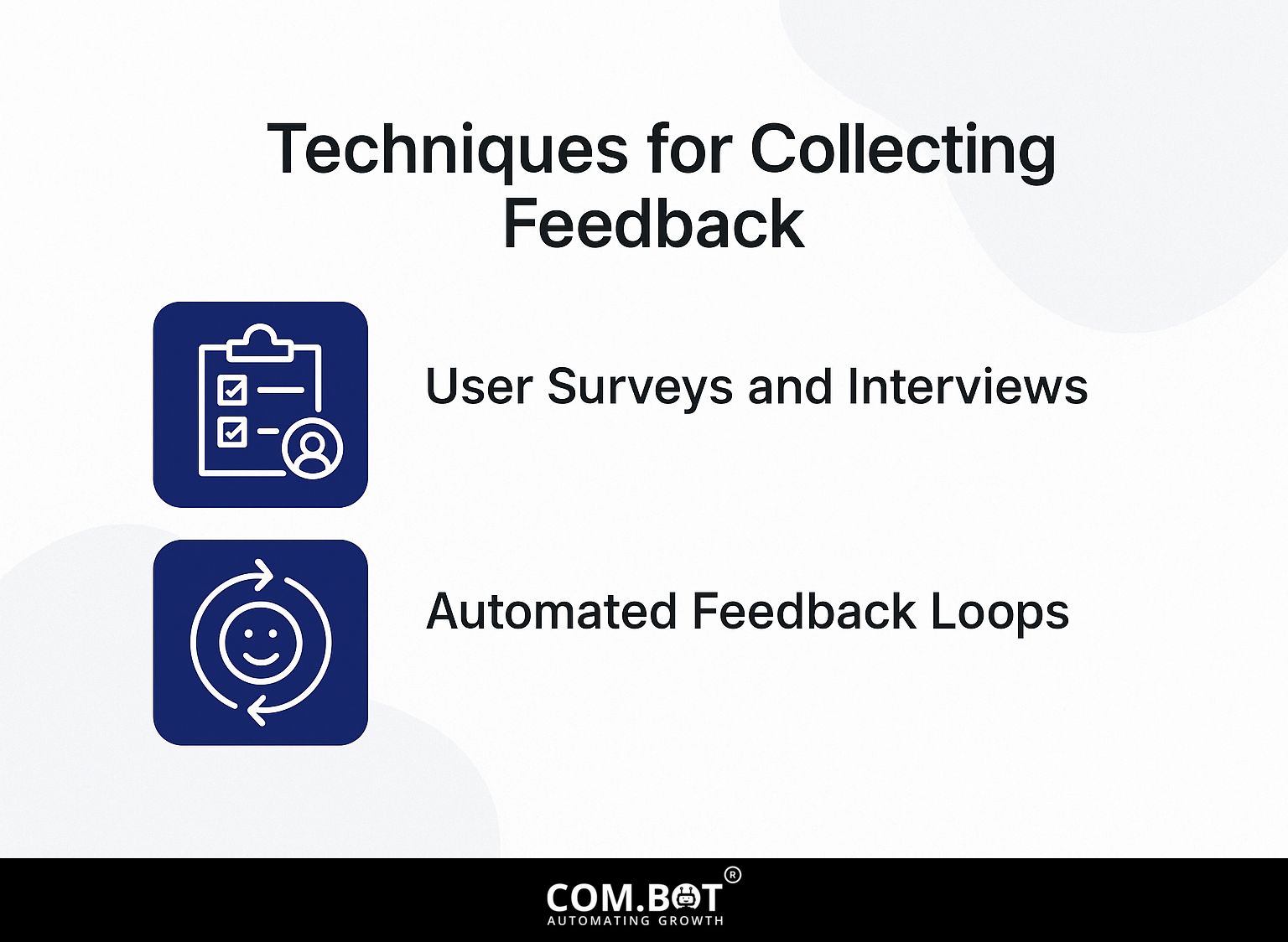 Techniques for Collecting Feedback