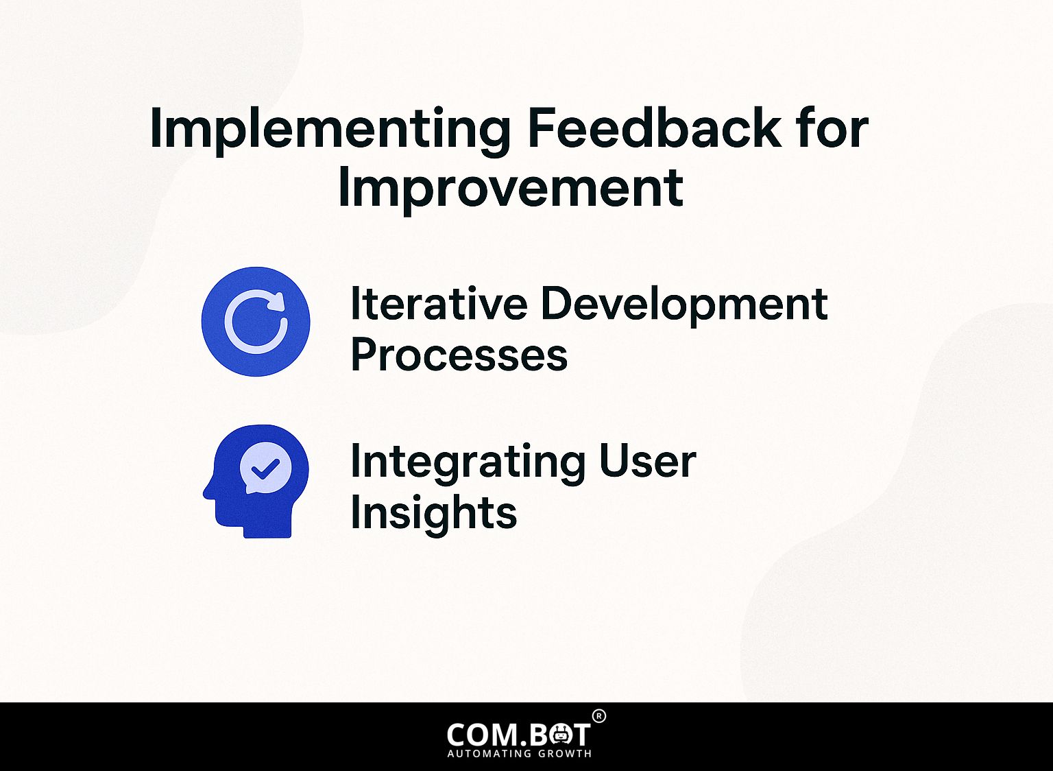 Implementing Feedback for Improvement