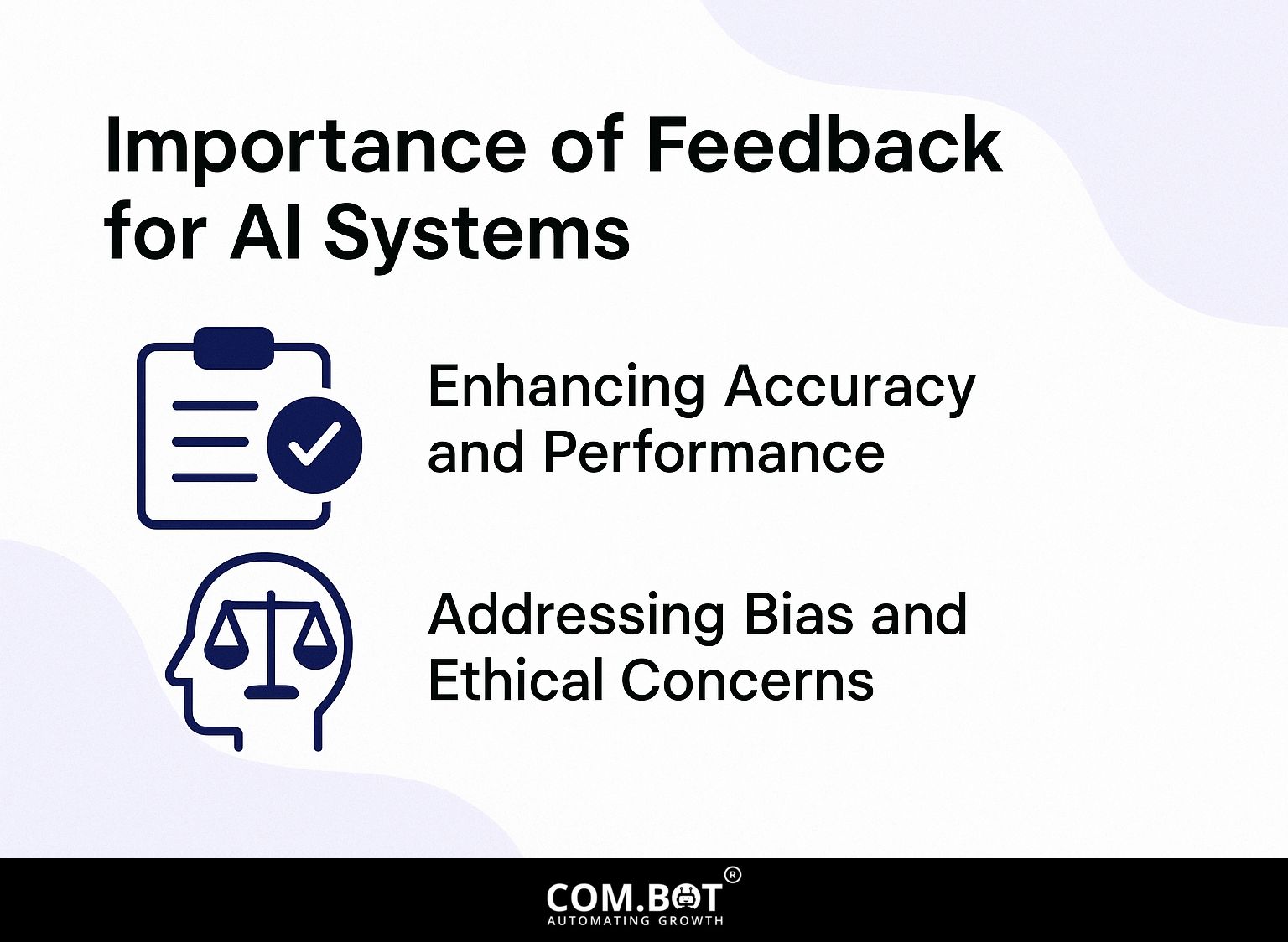 Importance of Feedback for AI Systems