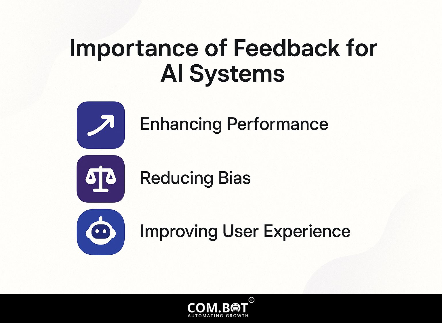 Importance of Feedback for AI Systems