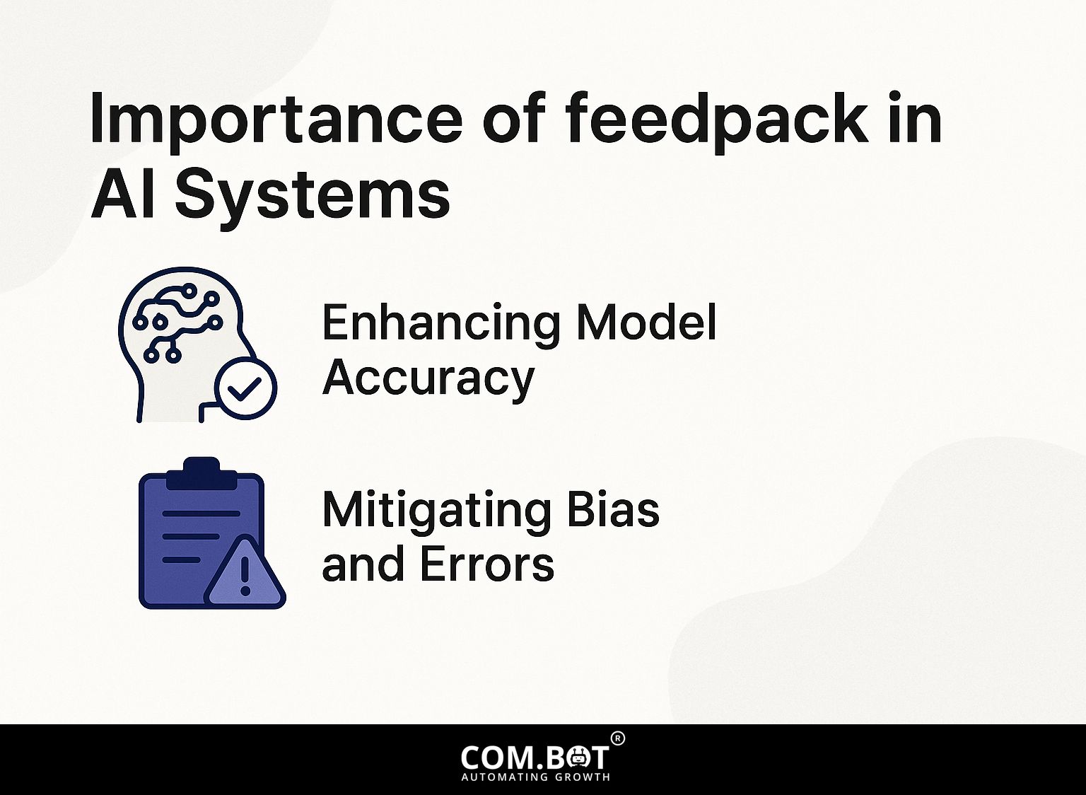 Importance of Feedback in AI Systems