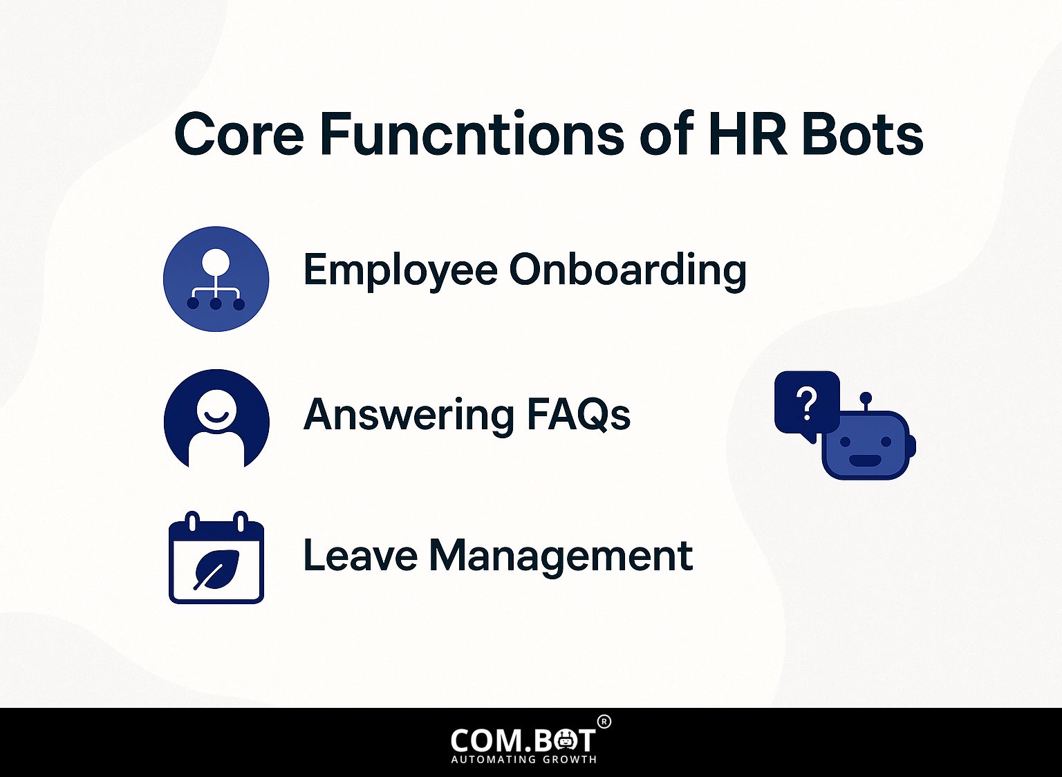 Core Functions of HR Bots