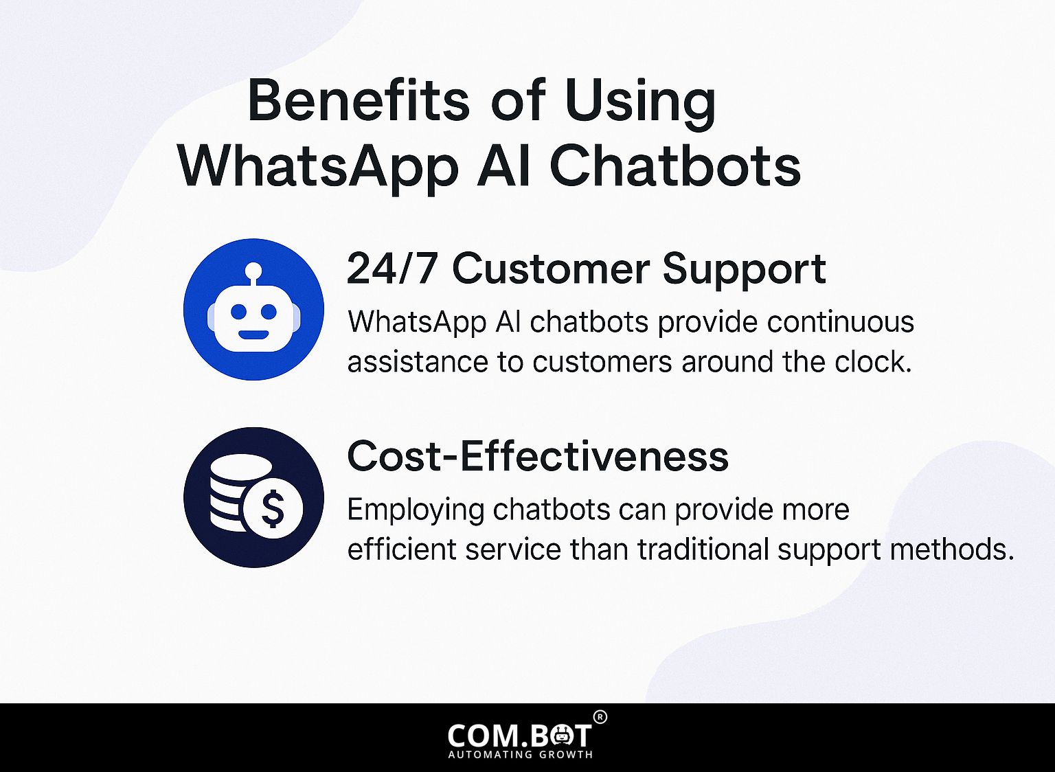 Benefits of Using WhatsApp AI Chatbots