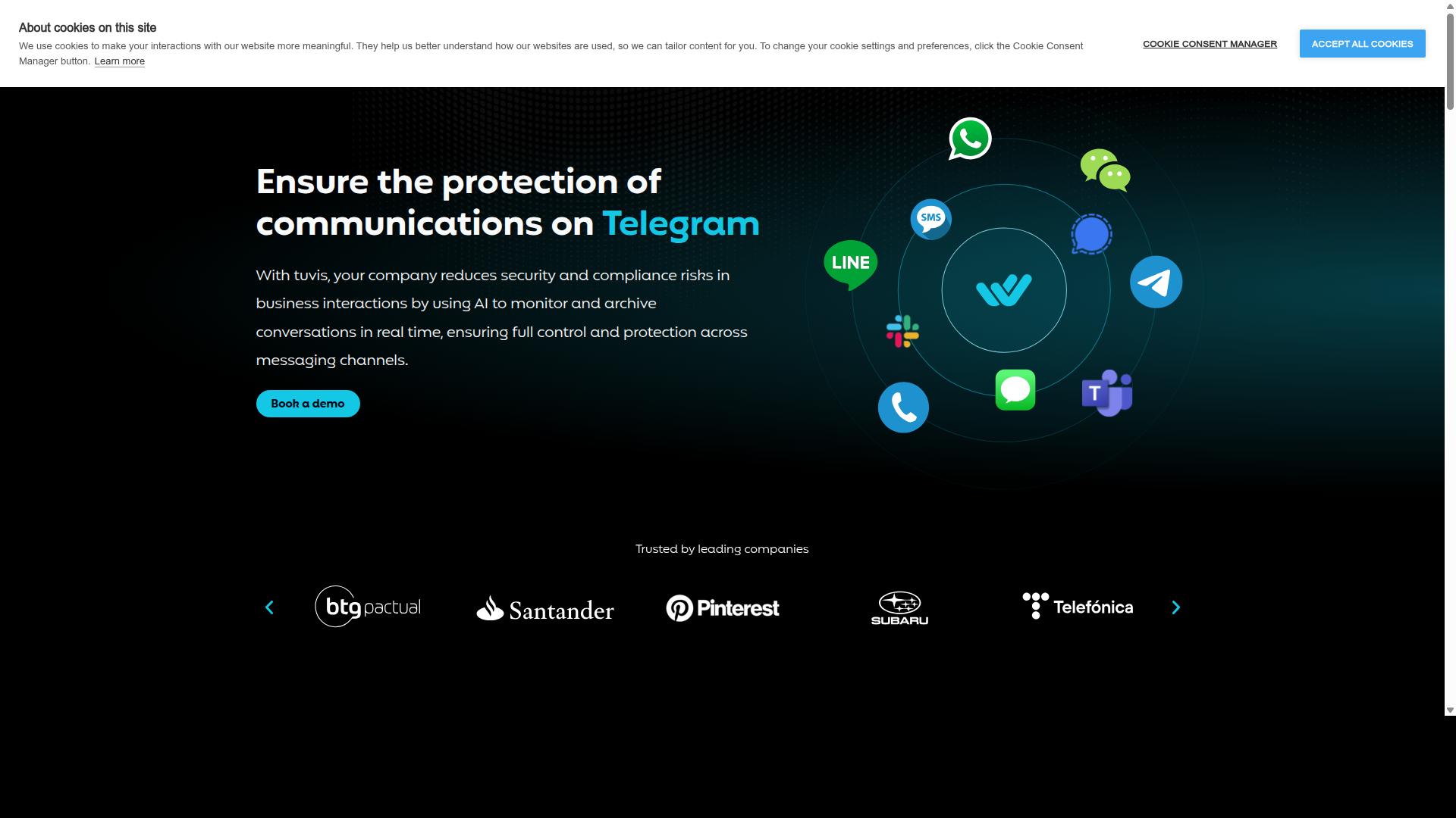 Tuvis website