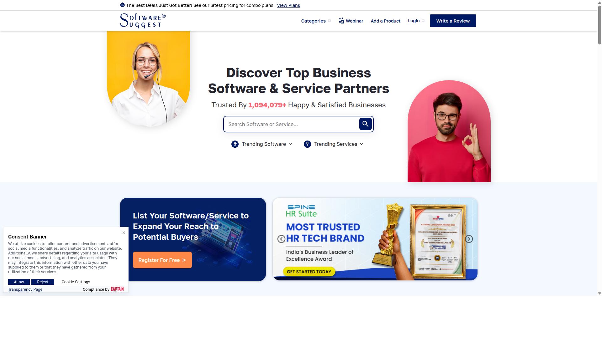 eBizSuite Pro website