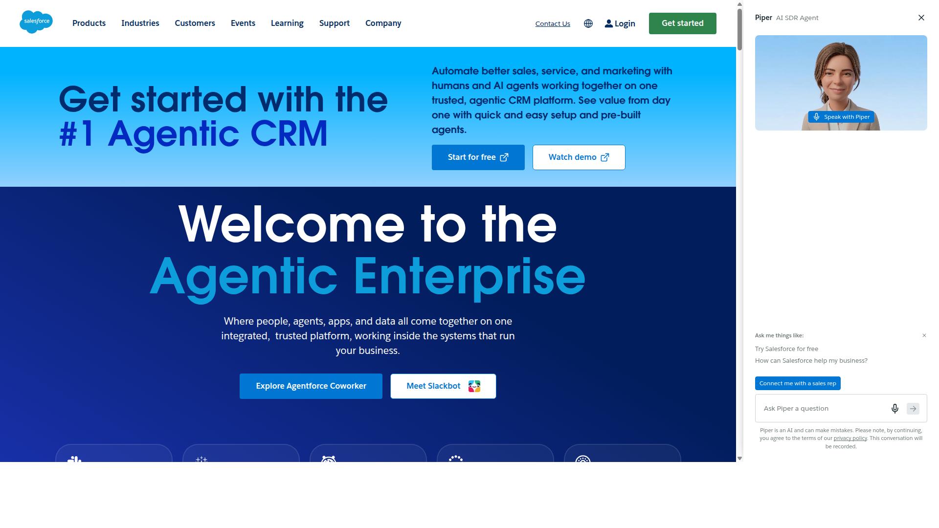 Salesforce Marketing Cloud Account Engagement website