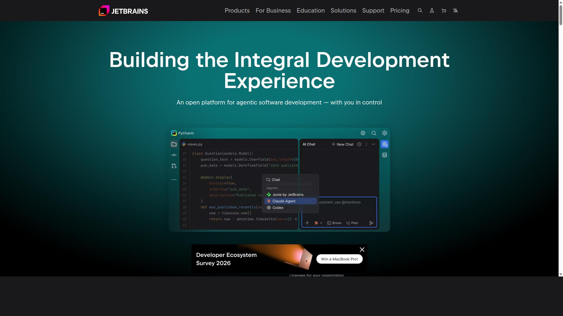 PyCharm website
