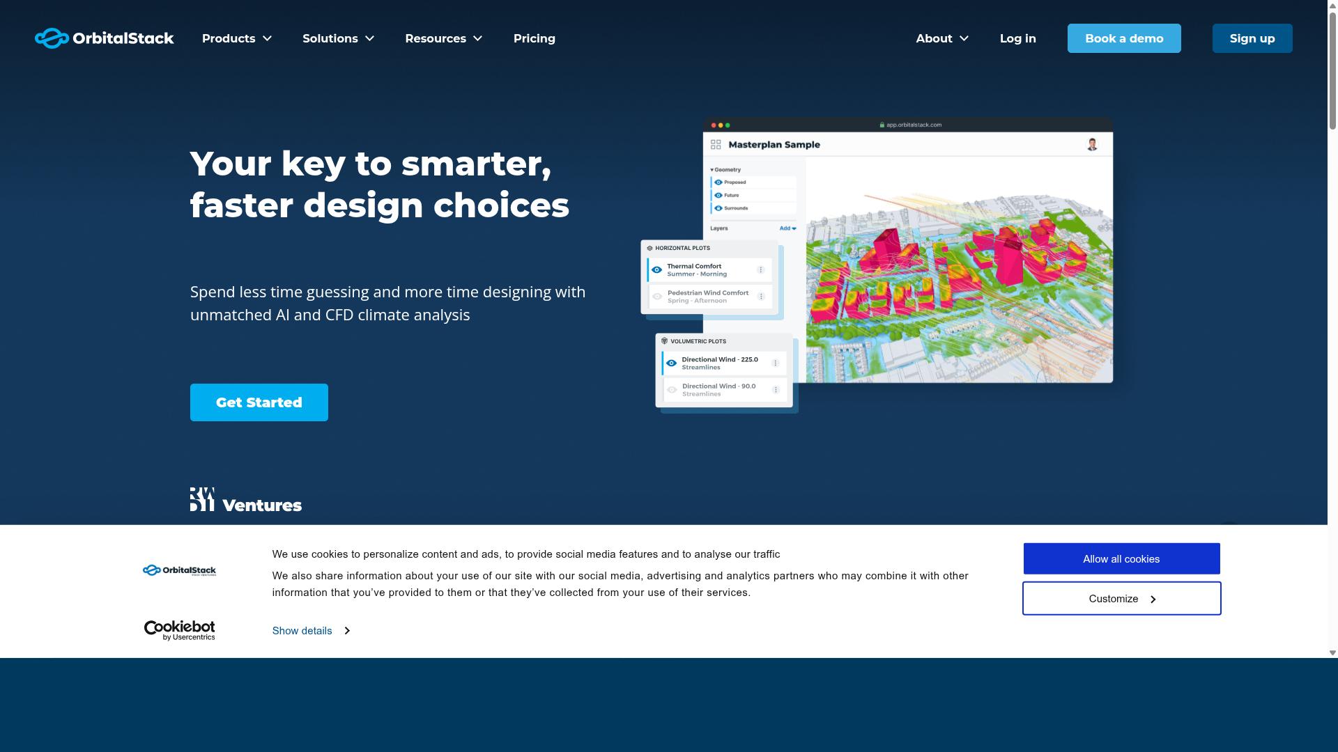 Orbital Stack website