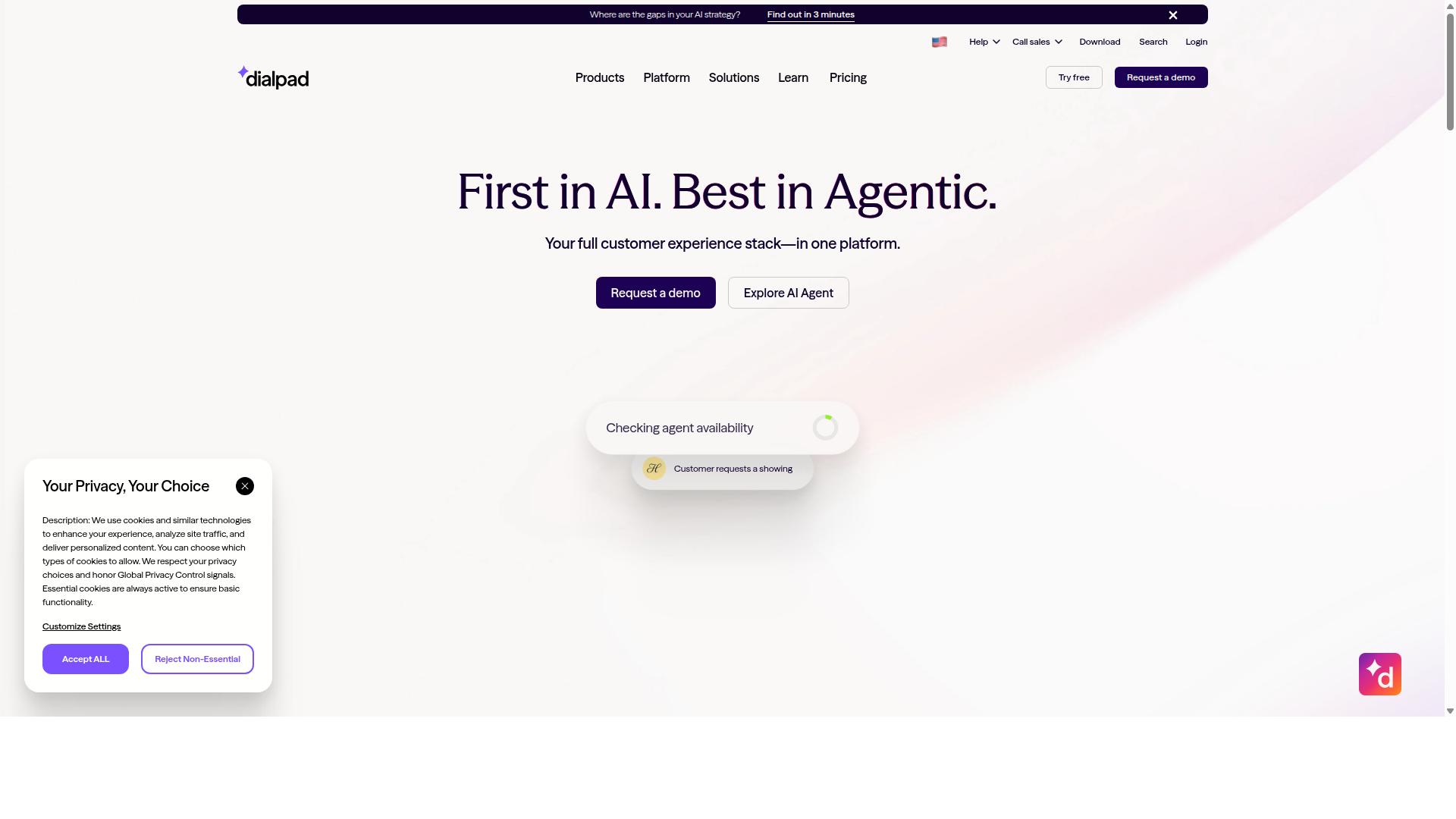 Dialpad website