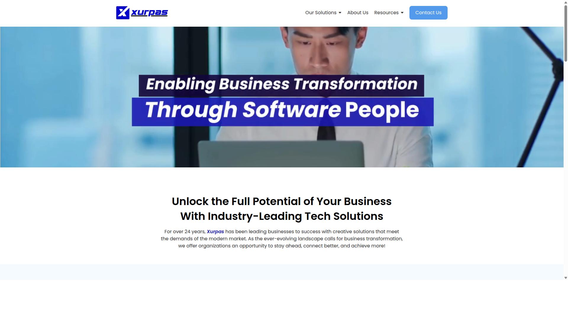Xurpas Group website
