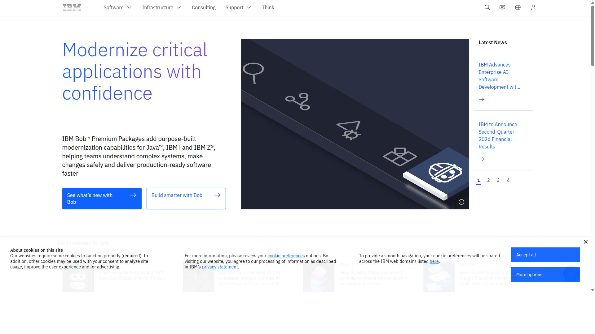 IBM watsonx Orchestrate website