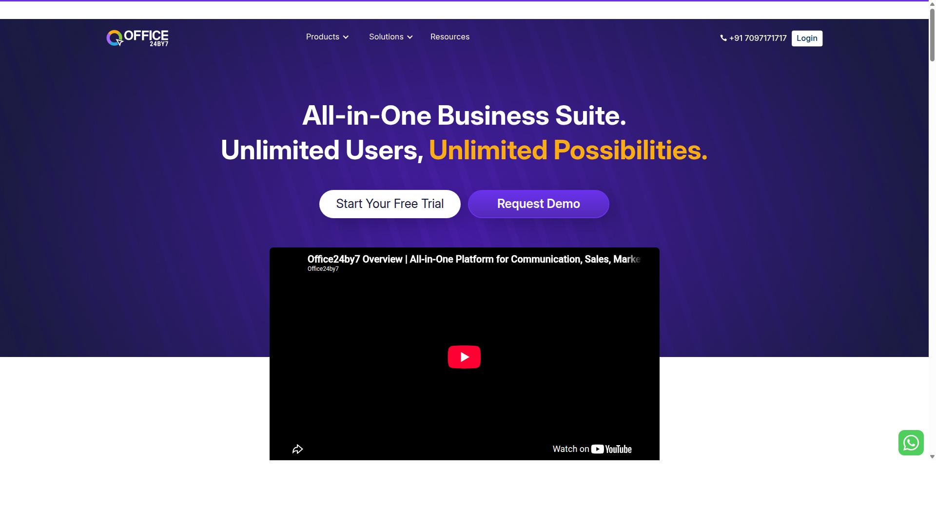 Office24by7 website